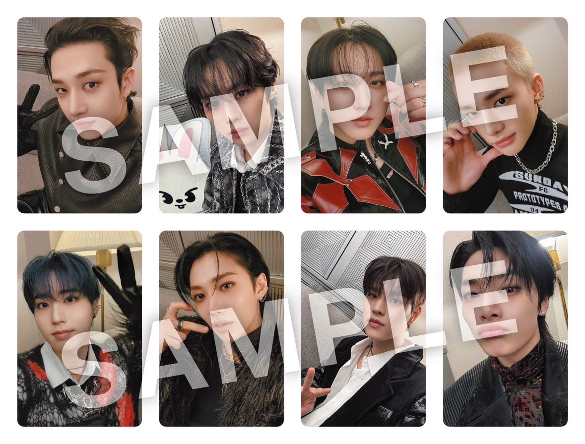 stray kids 3/16 日本場限 指定成員