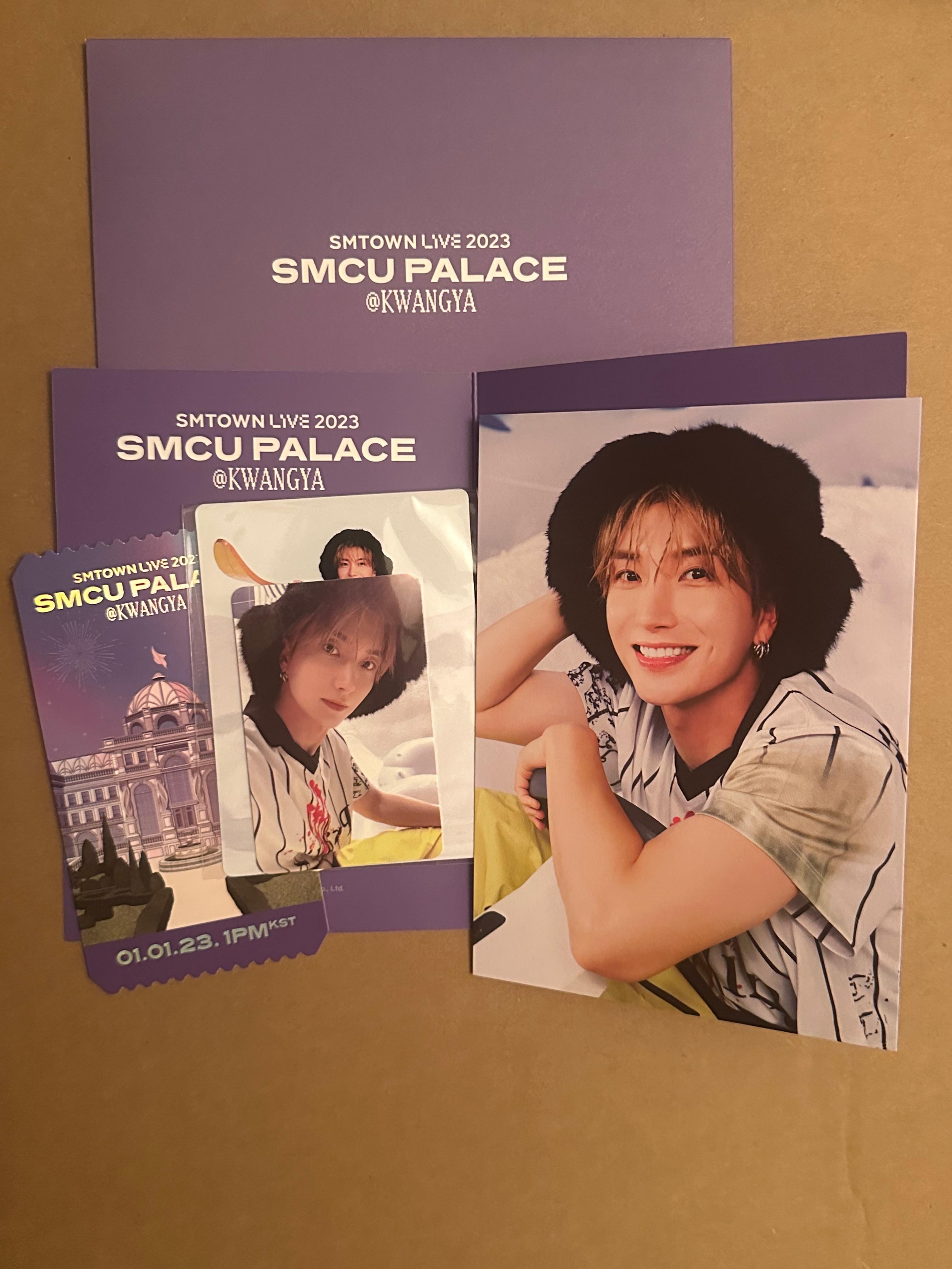 SS9 AR ticket set 利特+SS9 AR ticket set 利特+2023 SM town 利特 AR