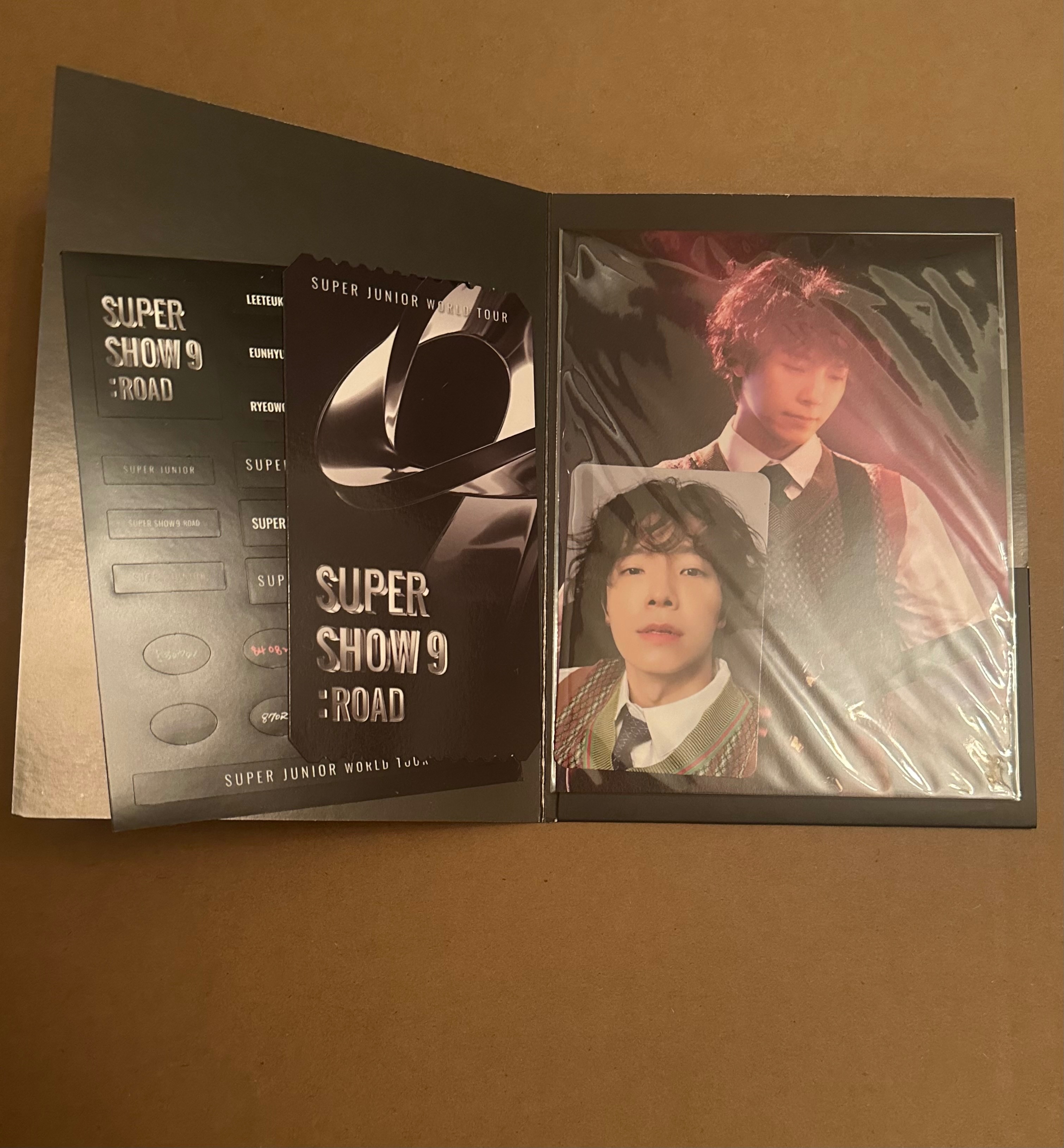 SS9 ticket set 銀赫＆東海+ Winter for spring 特別專含東海小卡特典