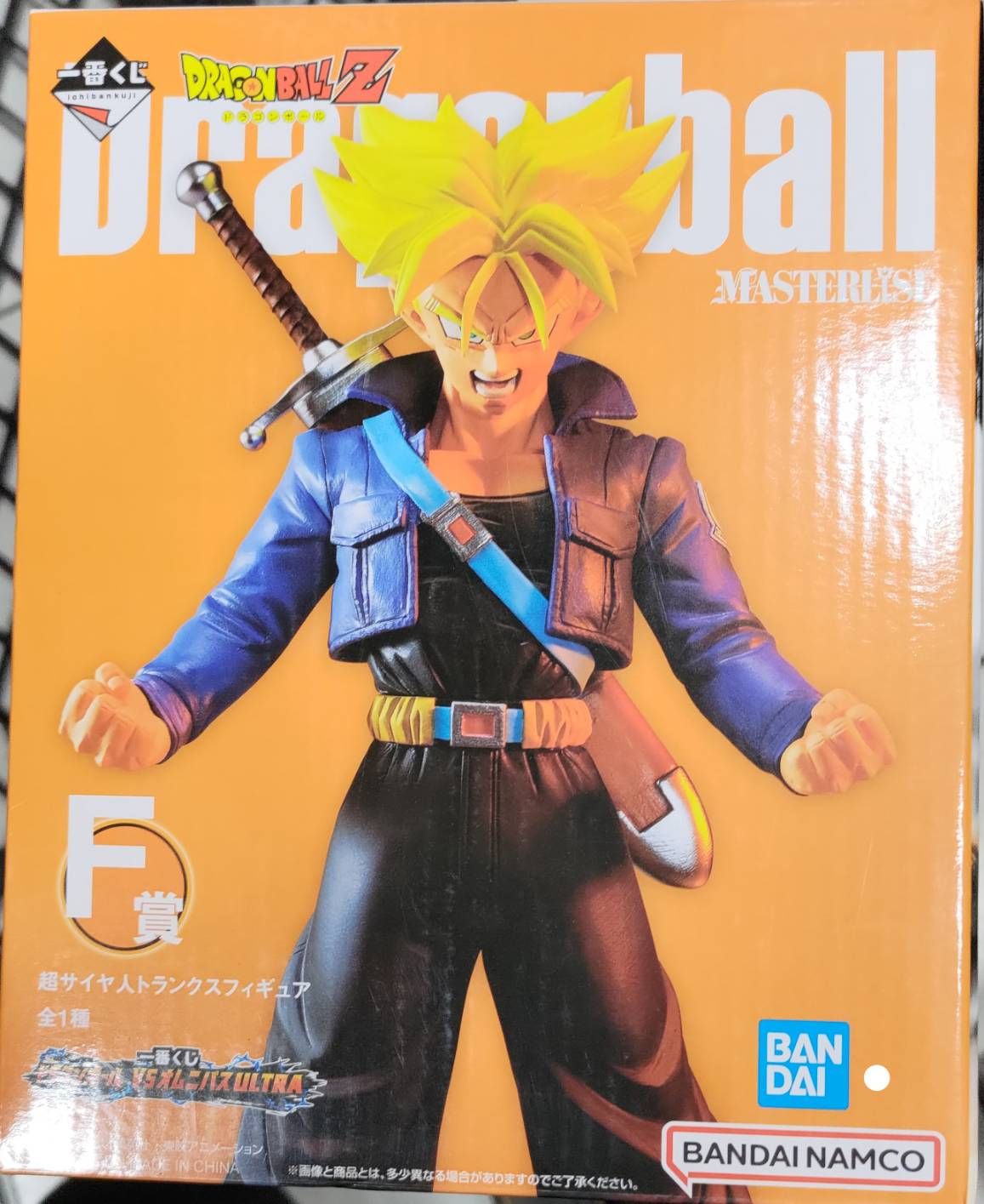 七龍珠 F賞 特南克斯 代理版 新品未開封品