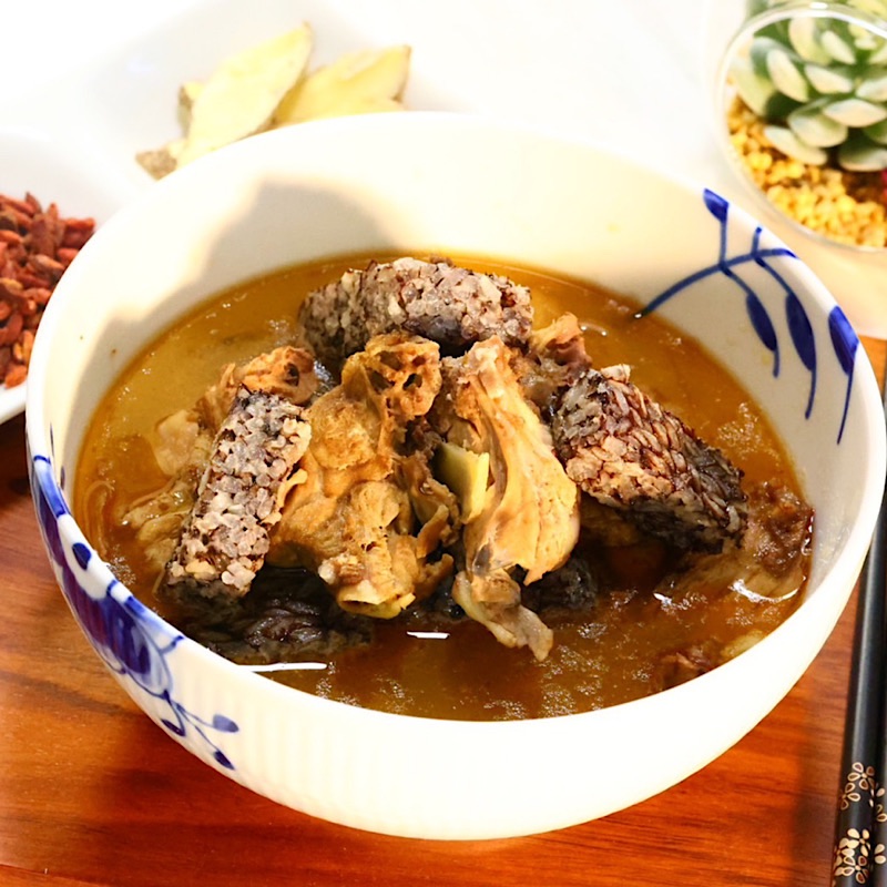 養生麻油雞米血