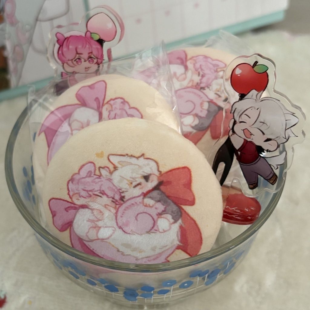 小動物毛絨徽章（6x6x1.5CM）