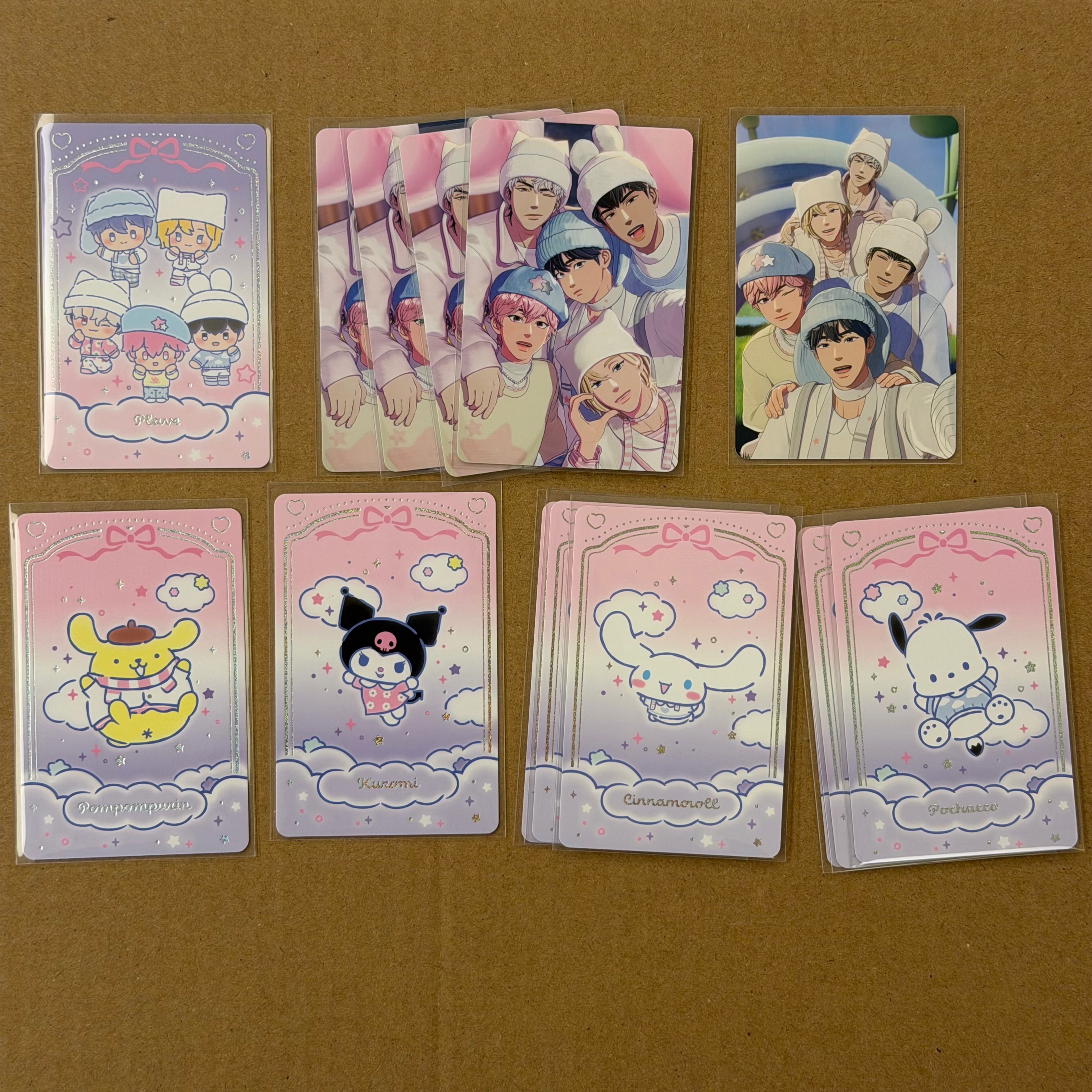 PLBBUU 團卡、人物卡