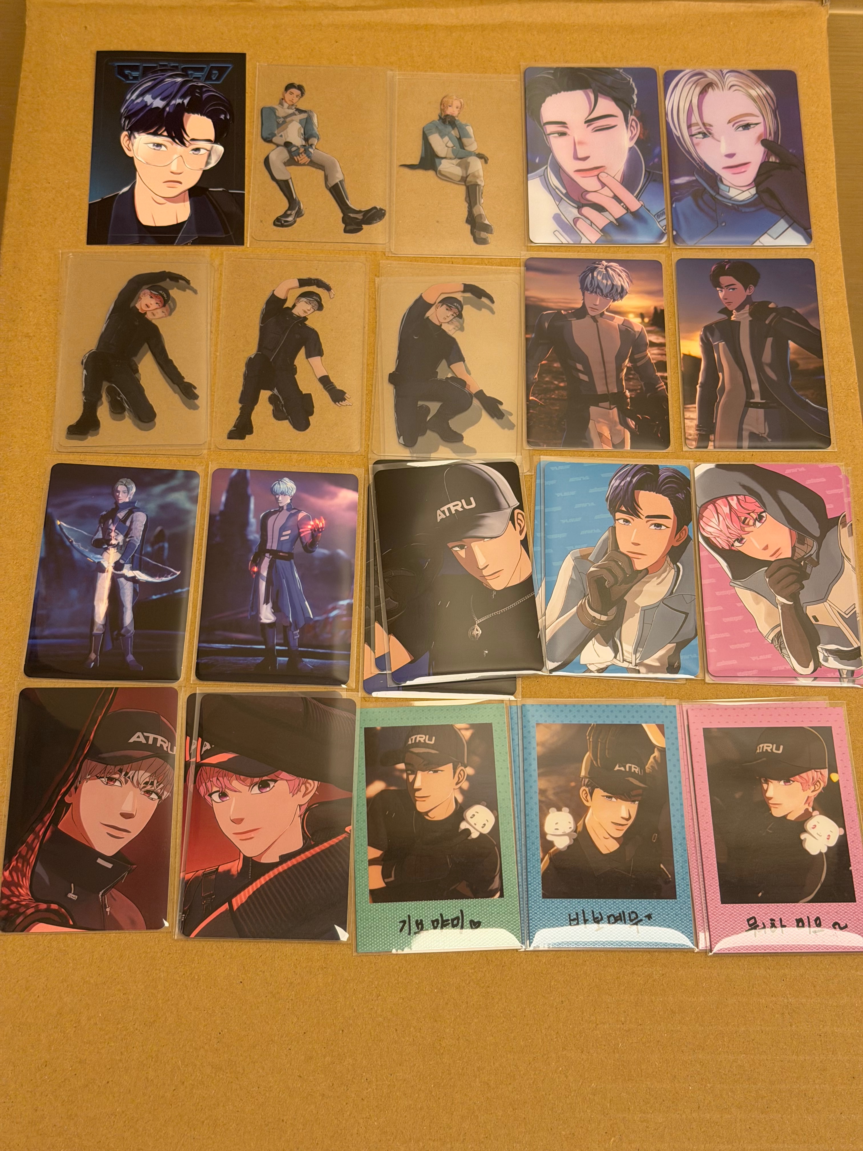 Caligo Pt.2 小卡貼紙透卡