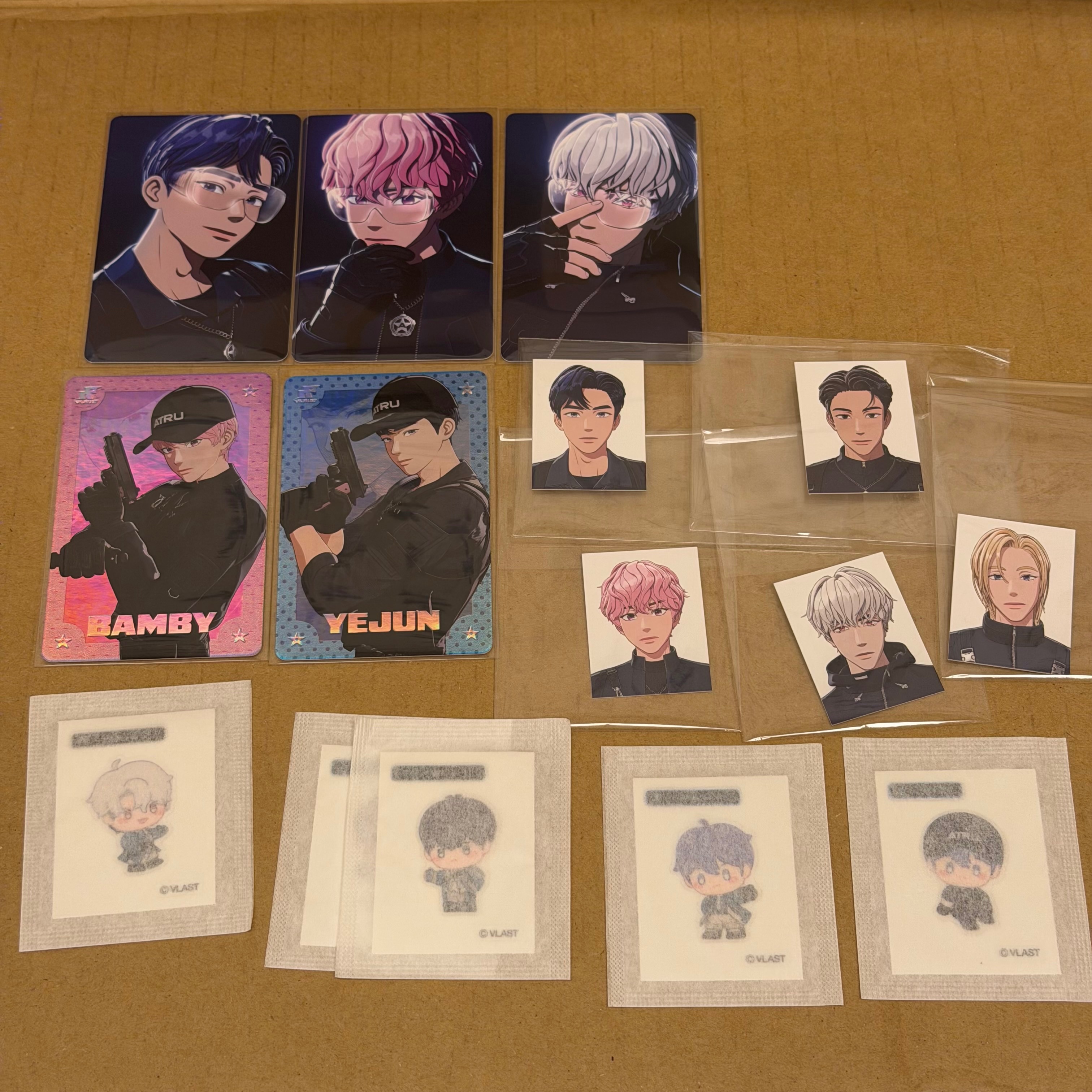 迷四 Caligo Pt.2 小卡貼紙證件照