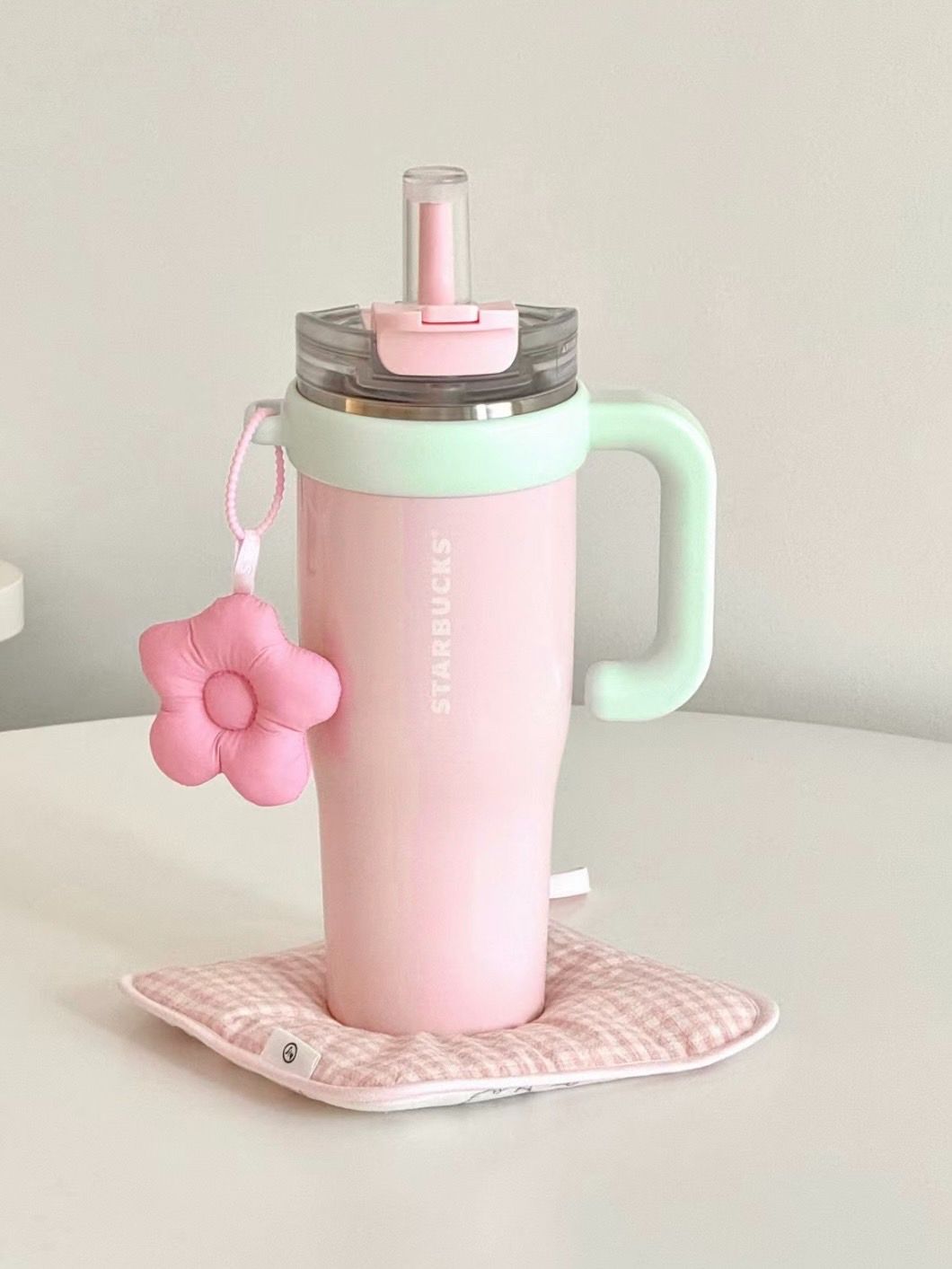 ＜預購＞星巴克春季限定 馬卡龍色系  保溫杯 吸管杯1250ml 耐熱0-100度