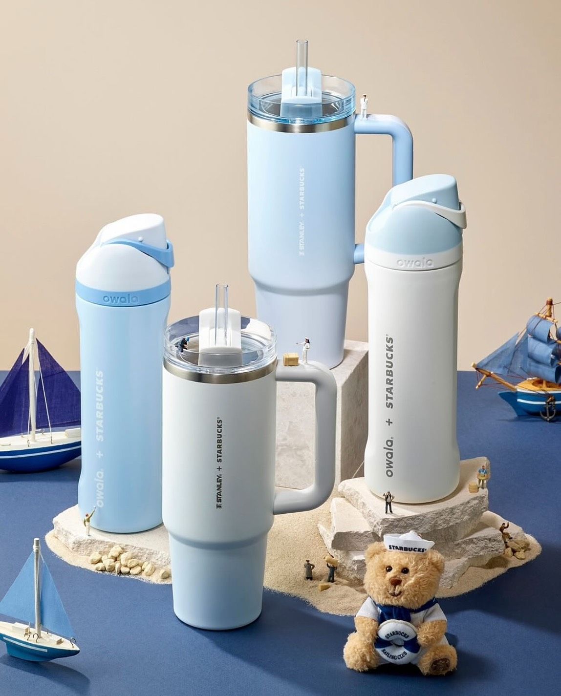 ＜預購＞Starbucks x Owala x Stanley 聯乘 夏日海洋