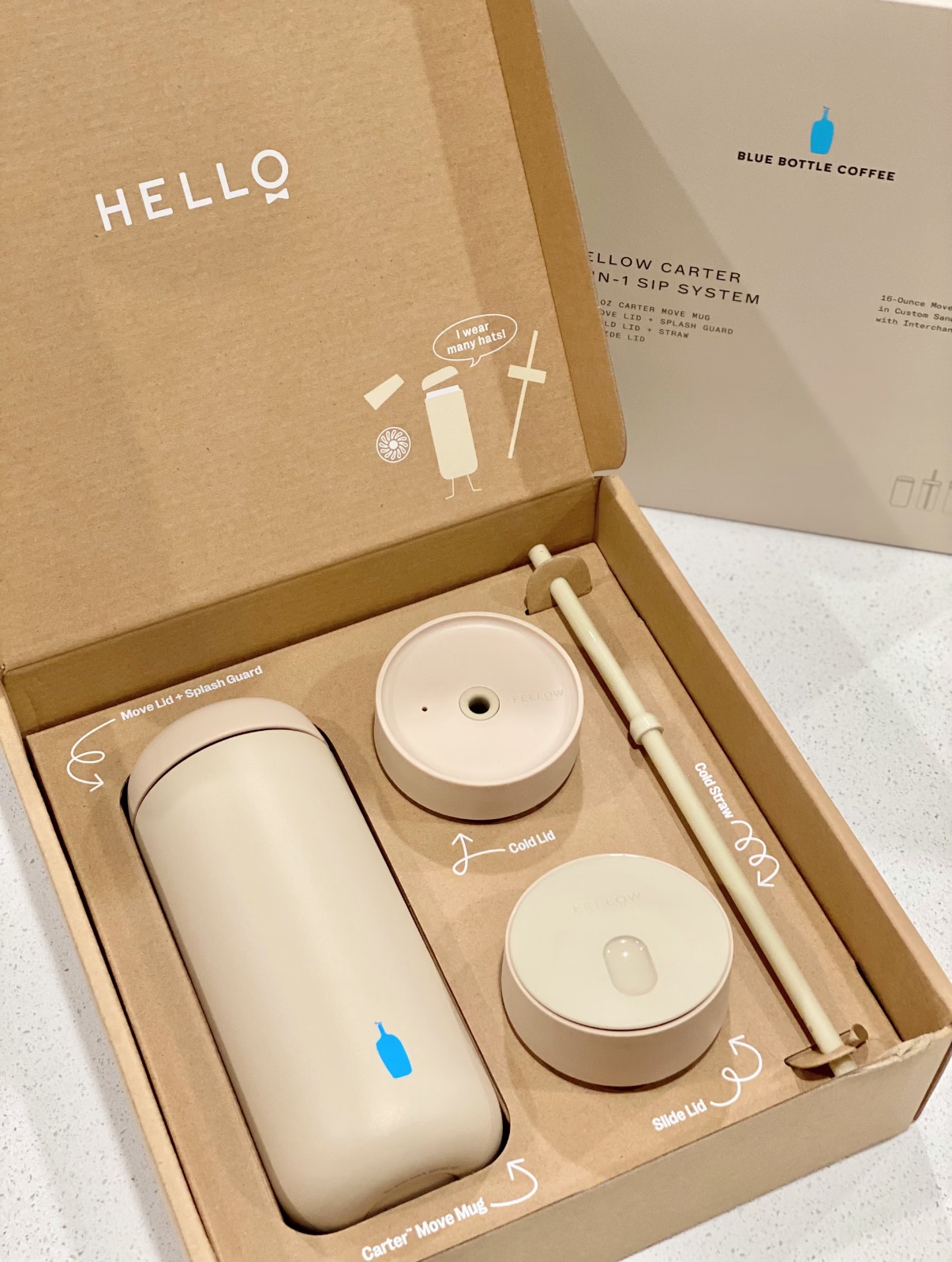 ＜預購＞ 2025假日限定 韓國連線 藍瓶三合一禮盒