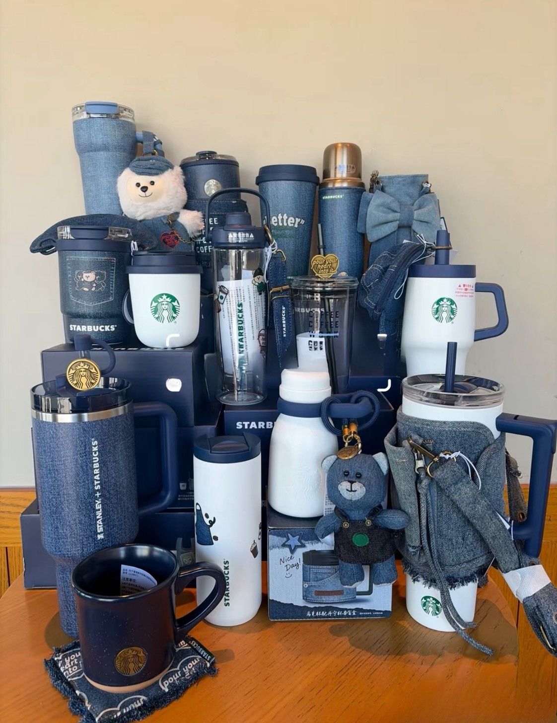 ＜預購＞ 星巴克 單寧牛仔系列 牛仔史丹利聯名杯