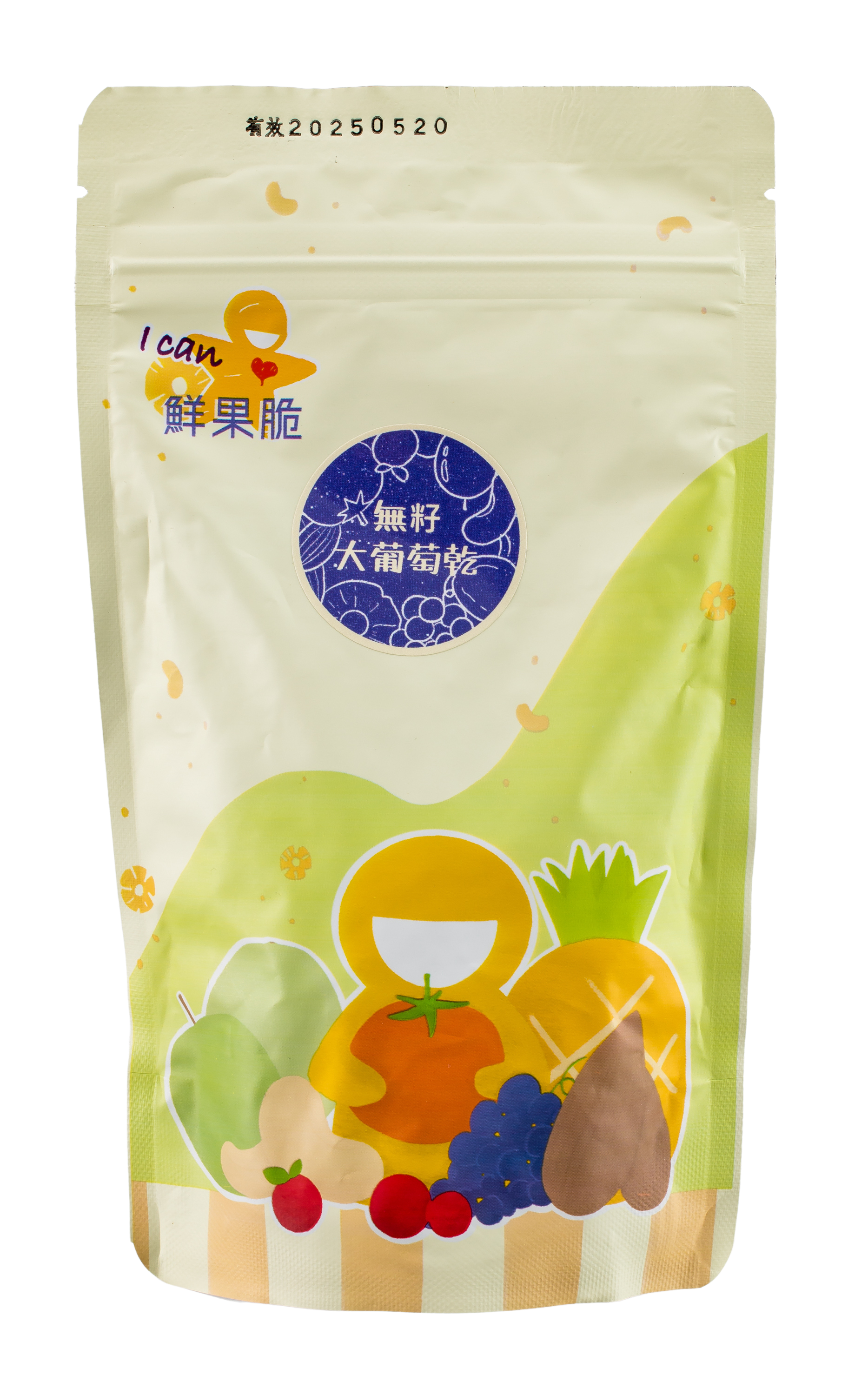 《愛肯》果乾袋裝（六種口味）