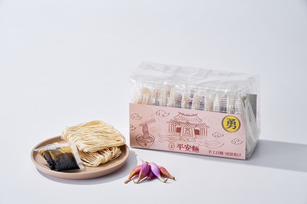 《愛肯x白沙屯媽祖聯名》日曬平安麵（有醬包）