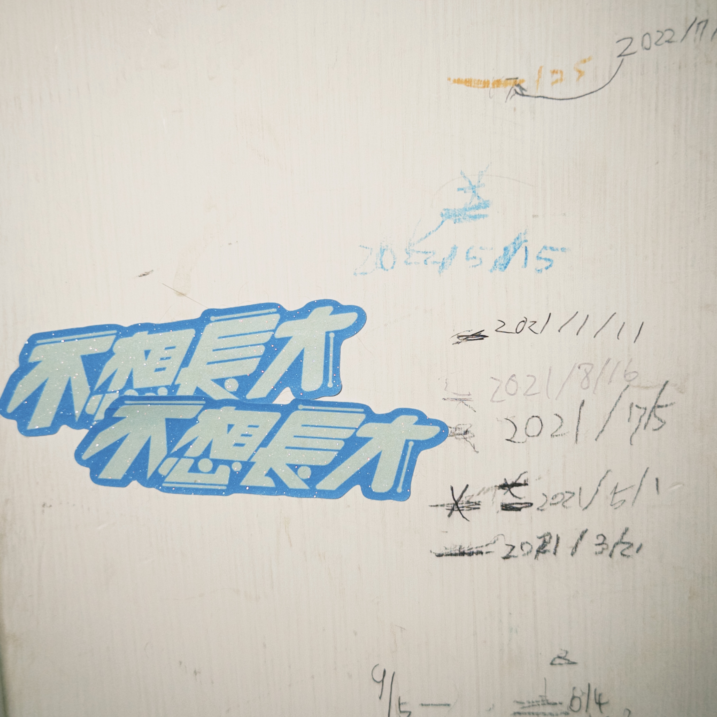不想長大貼🥀「長7cm/磨砂閃膜」
