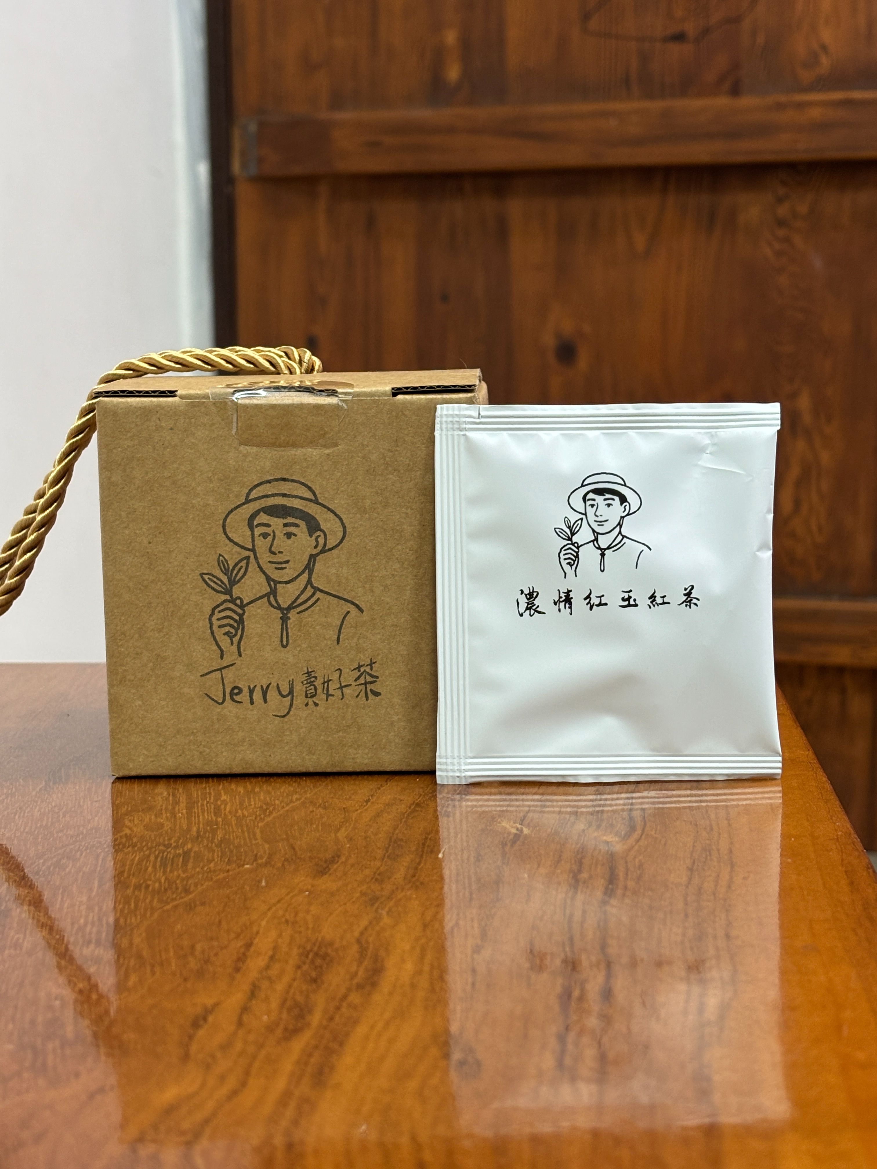 JERRY特選-濃情紅玉紅茶茶包禮盒