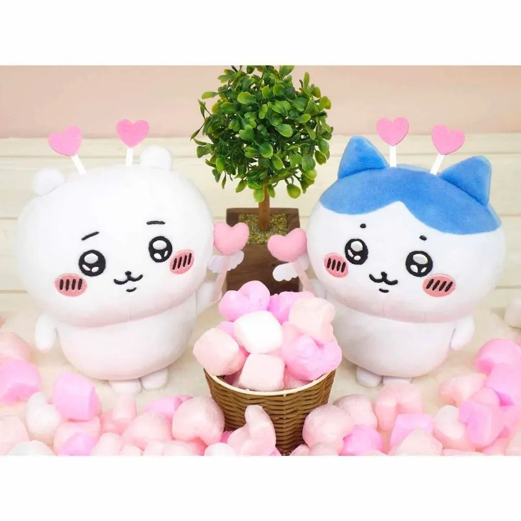 吉伊卡哇 情人節毛絨娃娃