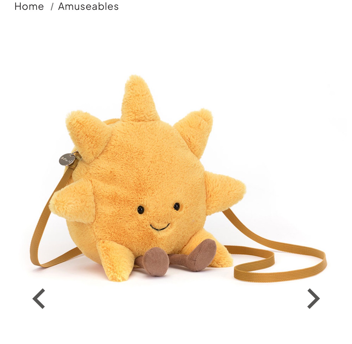 Jellycat太陽包包☀️（官網預購）