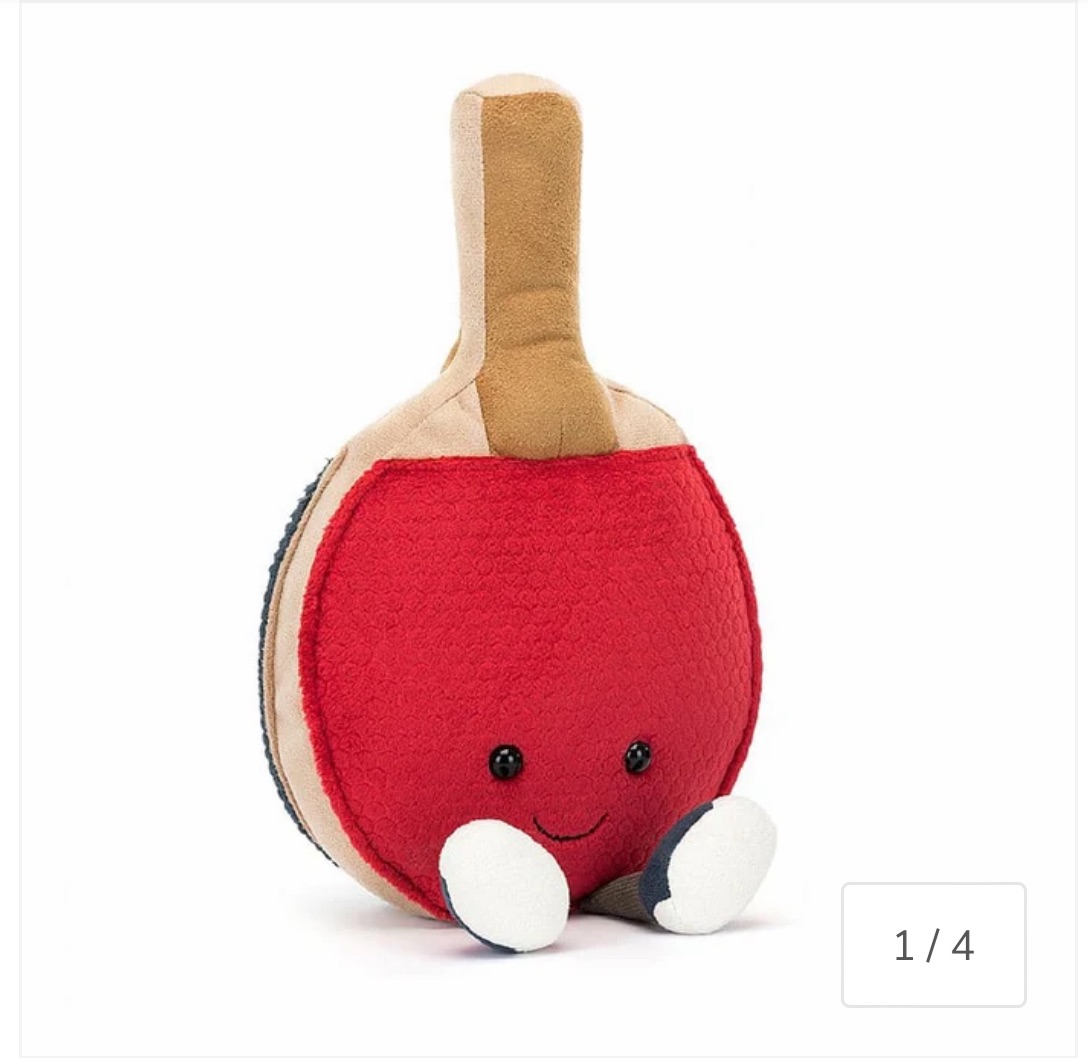 Jellycat桌球拍🏓（預購）