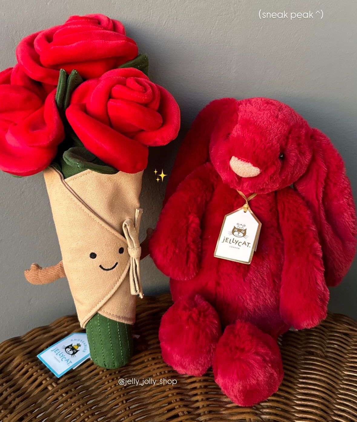 Jellycat Luxe 奢華金標系列兔兔（31cm/51cm）