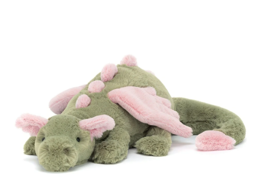 Jellycat經典龍（多款）🩵