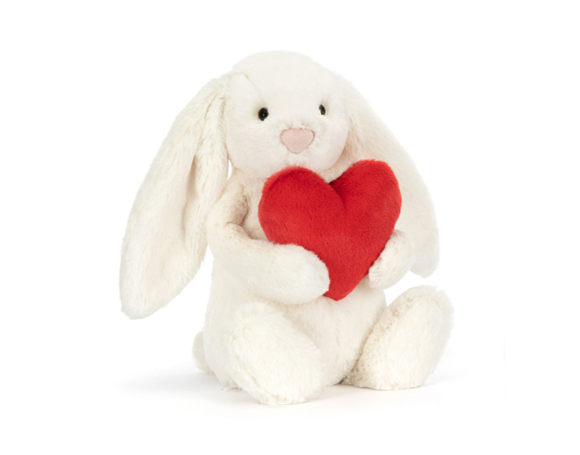 Jellycat抱愛心兔兔31cm♥️