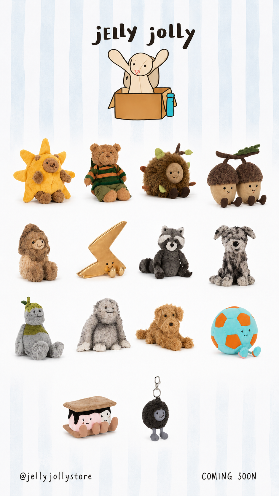 Jellycat六月⛺️新品預購🌲
