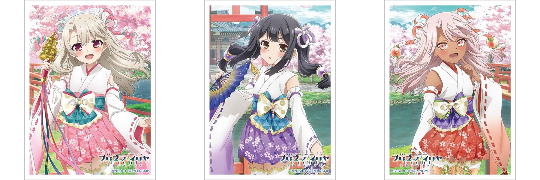 新繪卡套 劇場版「Fate/kaleid liner 魔法少女☆伊莉雅Licht 無名的少女」巫女