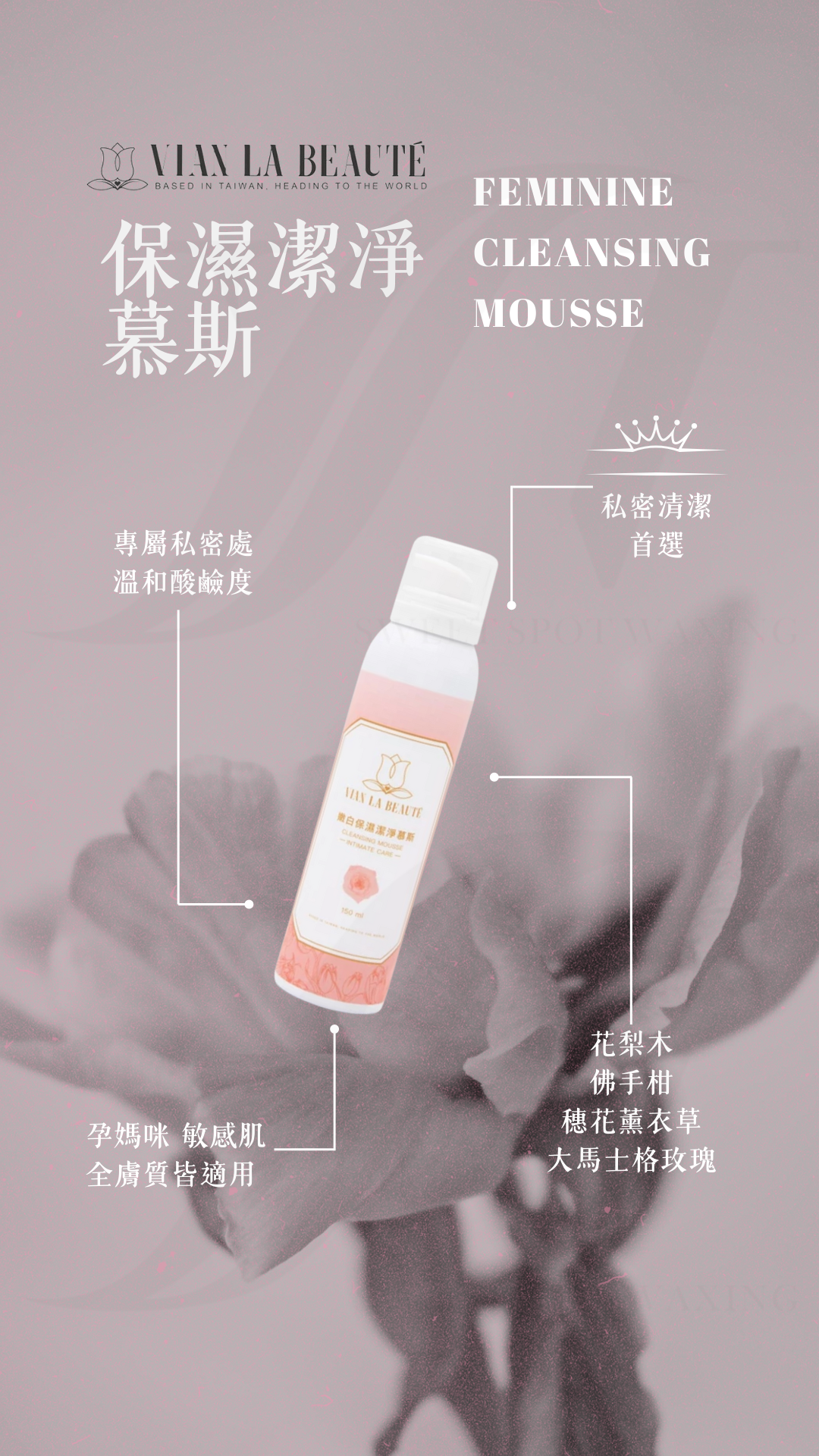 VLB保濕潔淨慕斯