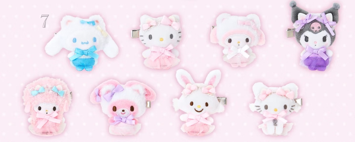 白貓芭蕾 確認款髮夾