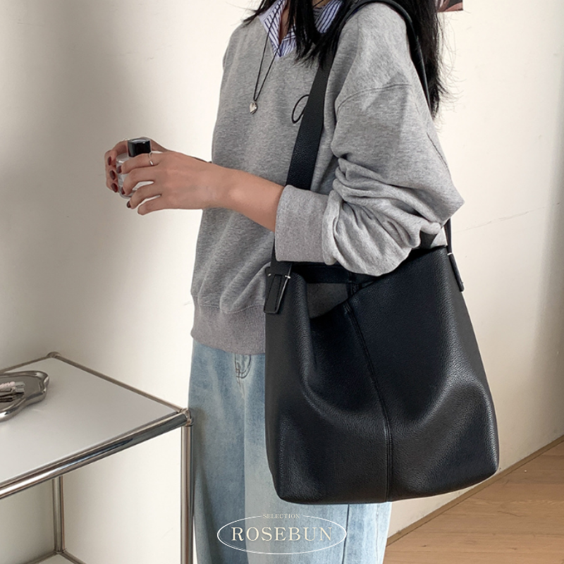 荔枝皮革方形托特包