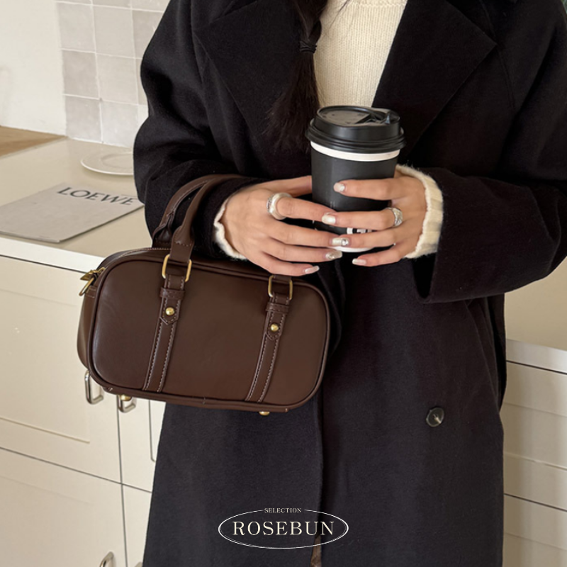 復古美拉德手提斜背包