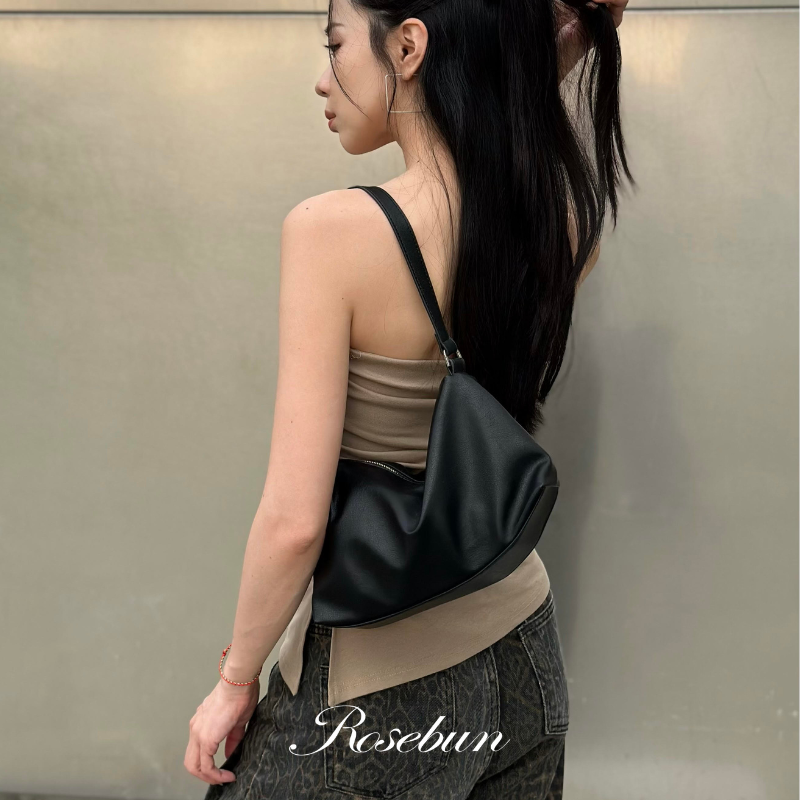 簡約柔軟垂墜腋下包