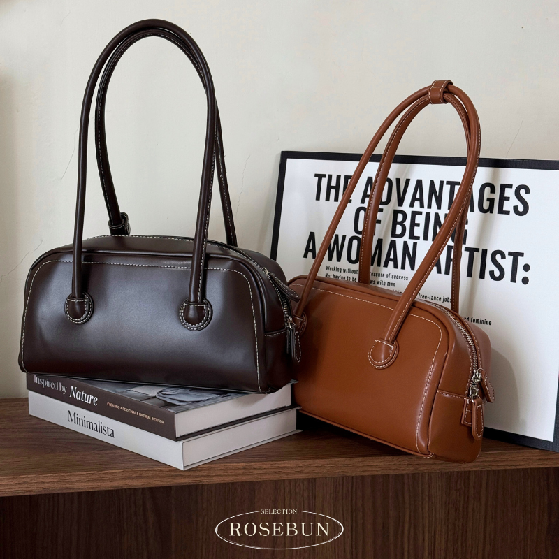 熱銷300+!韓系保齡球單肩包 多種材質任選!