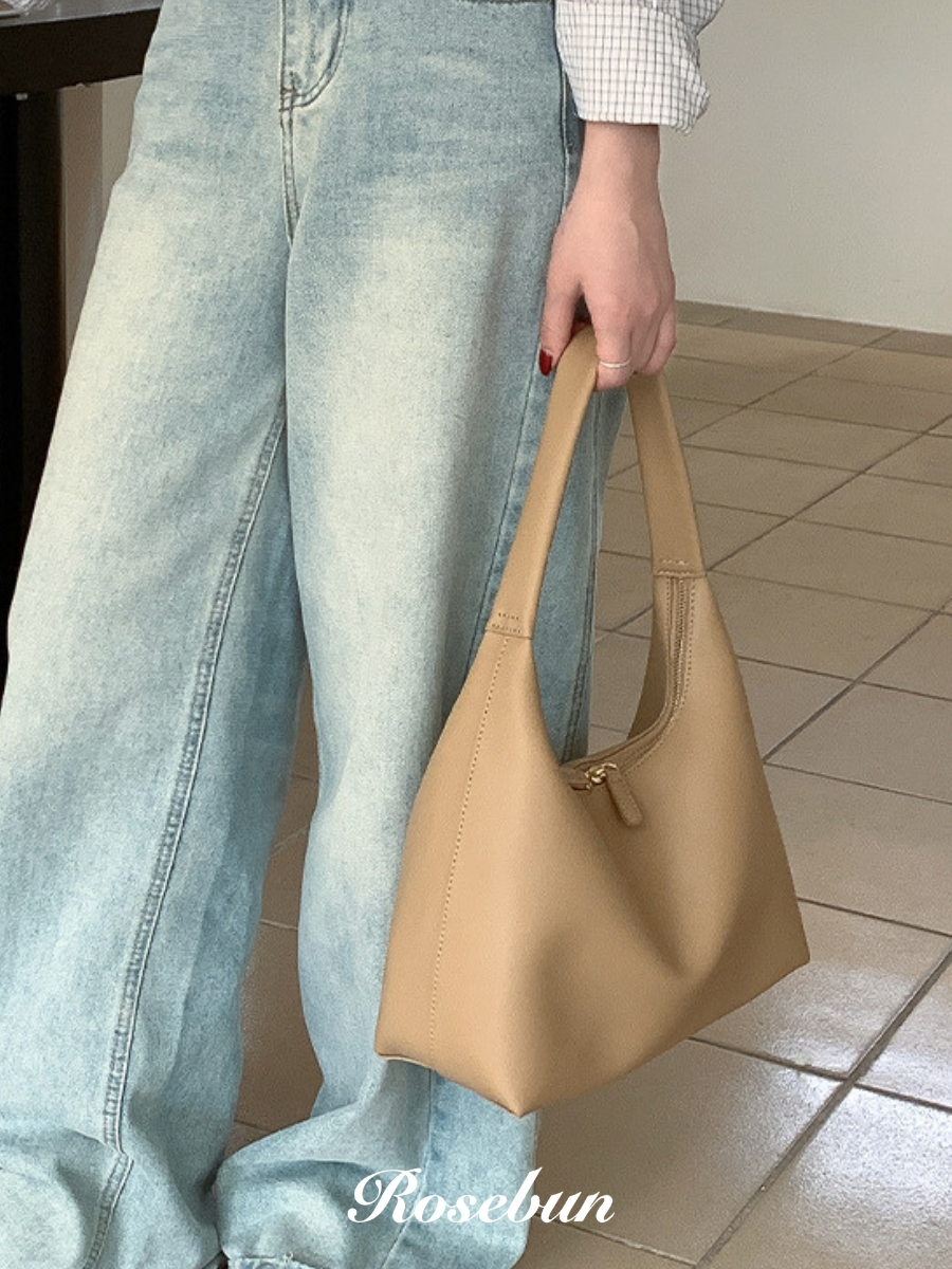 簡約質感柔軟腋下包 手提包