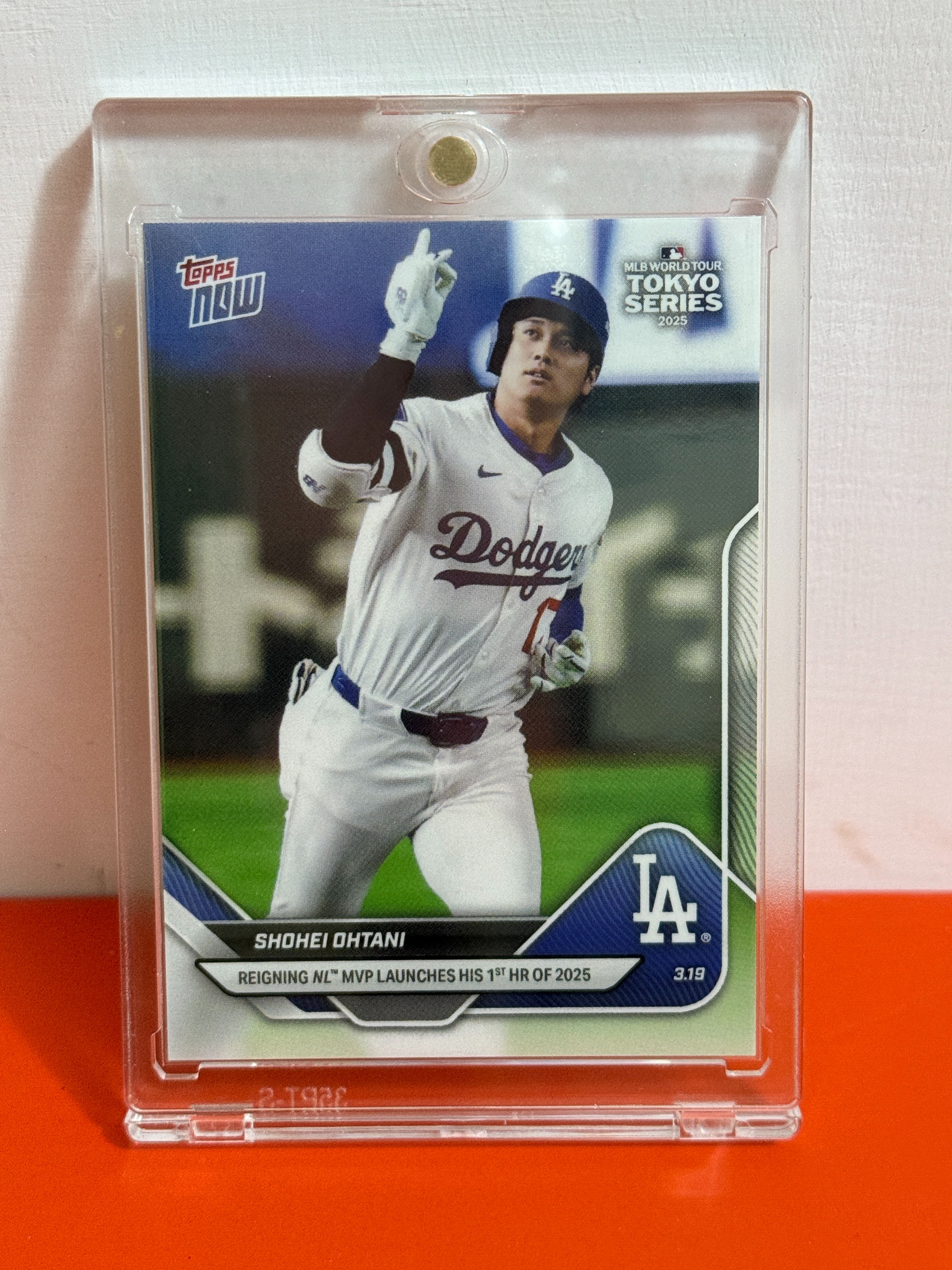 【現貨】Shohei Ohtani - 2025 MLB Topps NOW® 2025第一轟