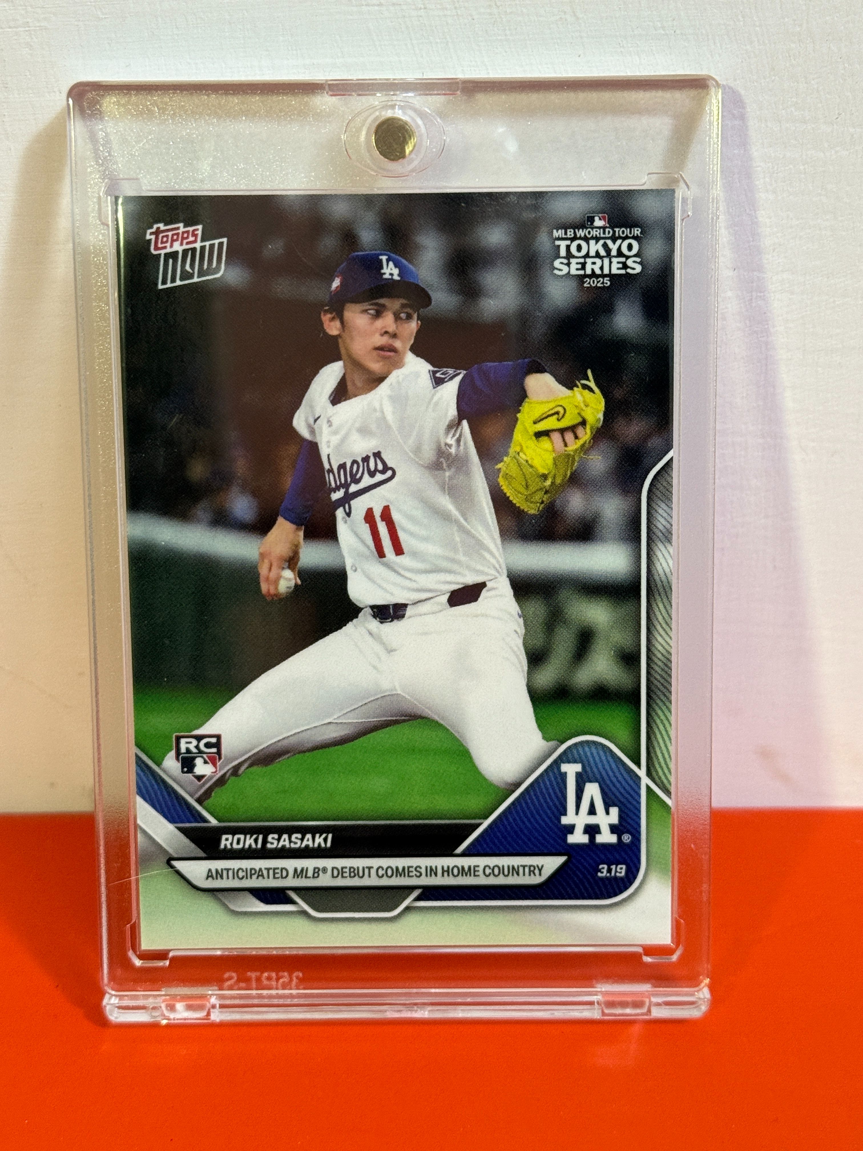 【現貨】Roki Sasaki - 2025 MLB Topps NOW 佐佐木朗希 初登板