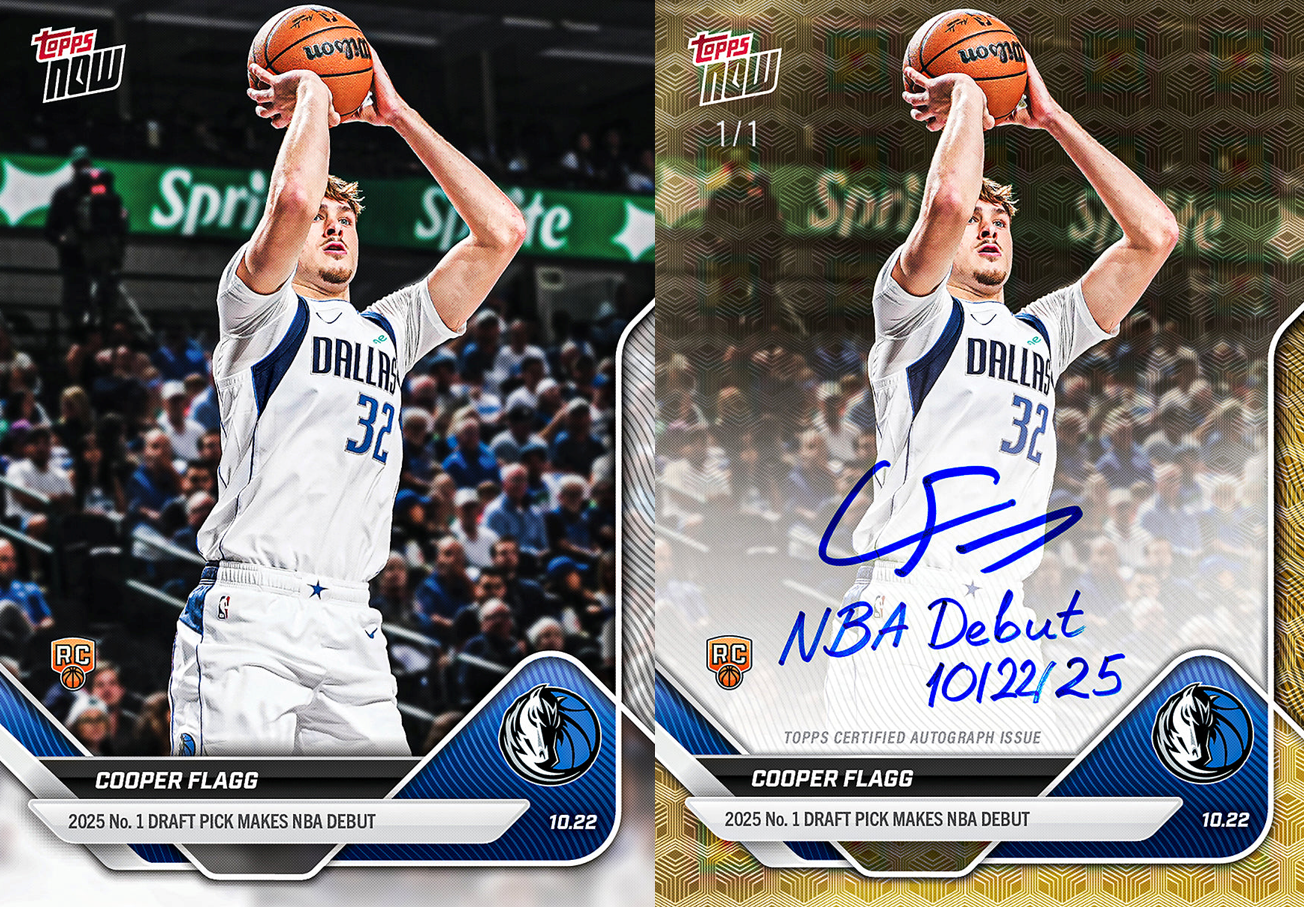 【現貨】Cooper Flagg - 2025-26 NBA Topps NOW