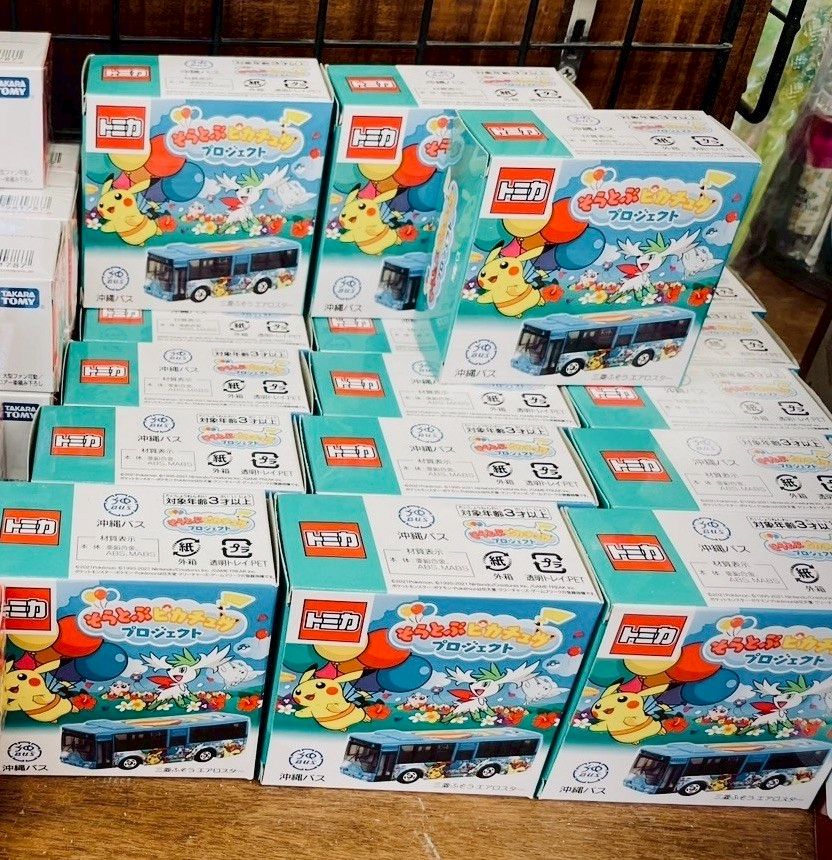 《Tomica 沖繩限定｜寶可夢巴士｜車迷必收必收必收》