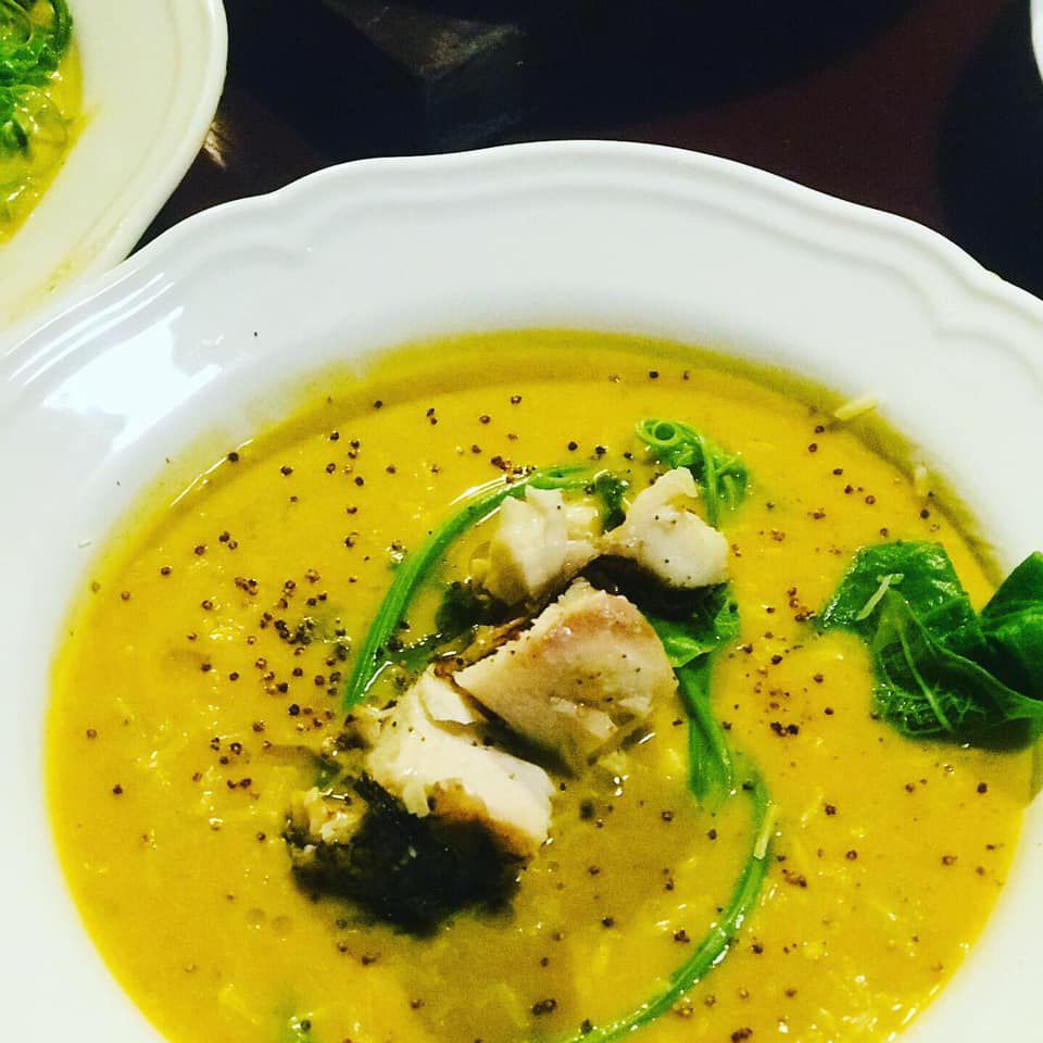 蔬菜南瓜香料濃湯