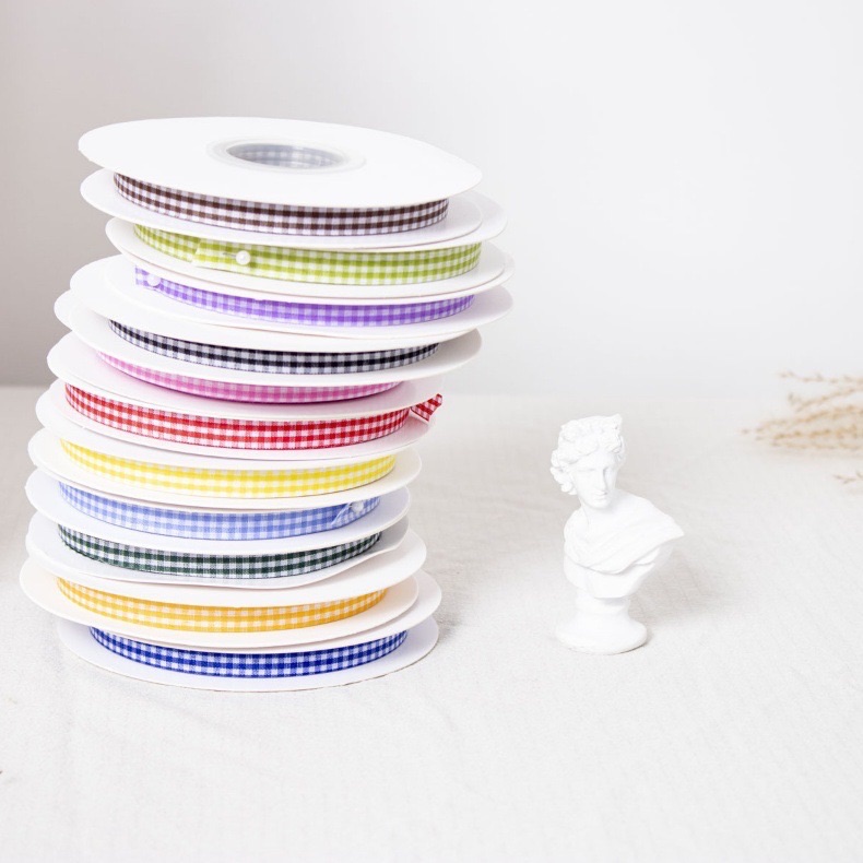 格子緞帶（4m）