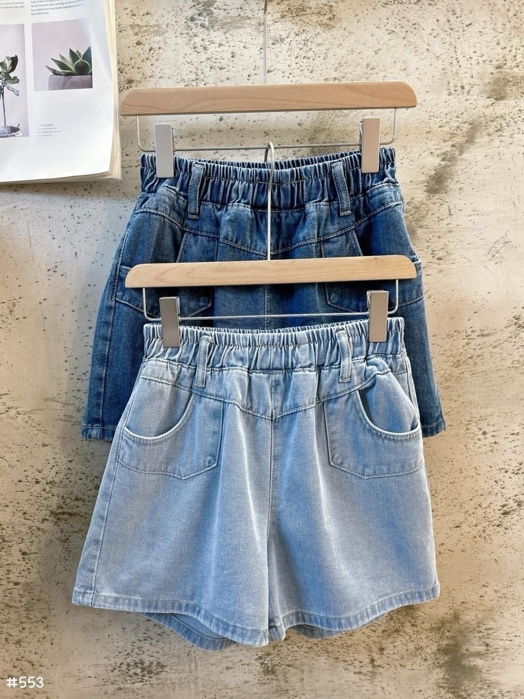 短褲 （深藍/淺藍）