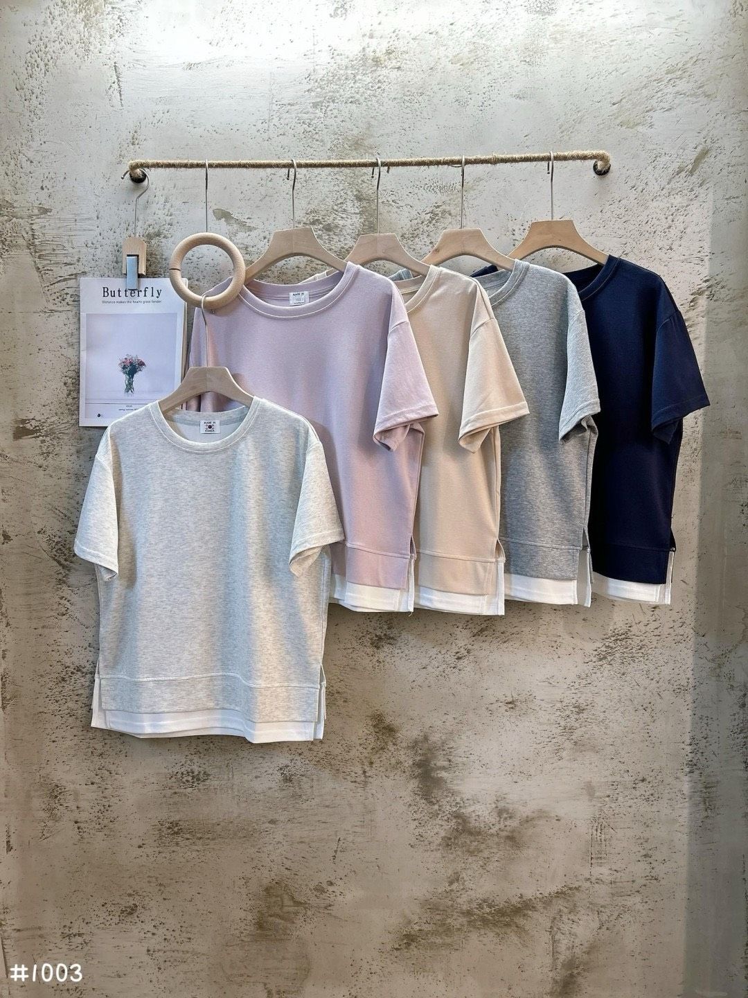 假兩件簡約百搭的寬鬆T