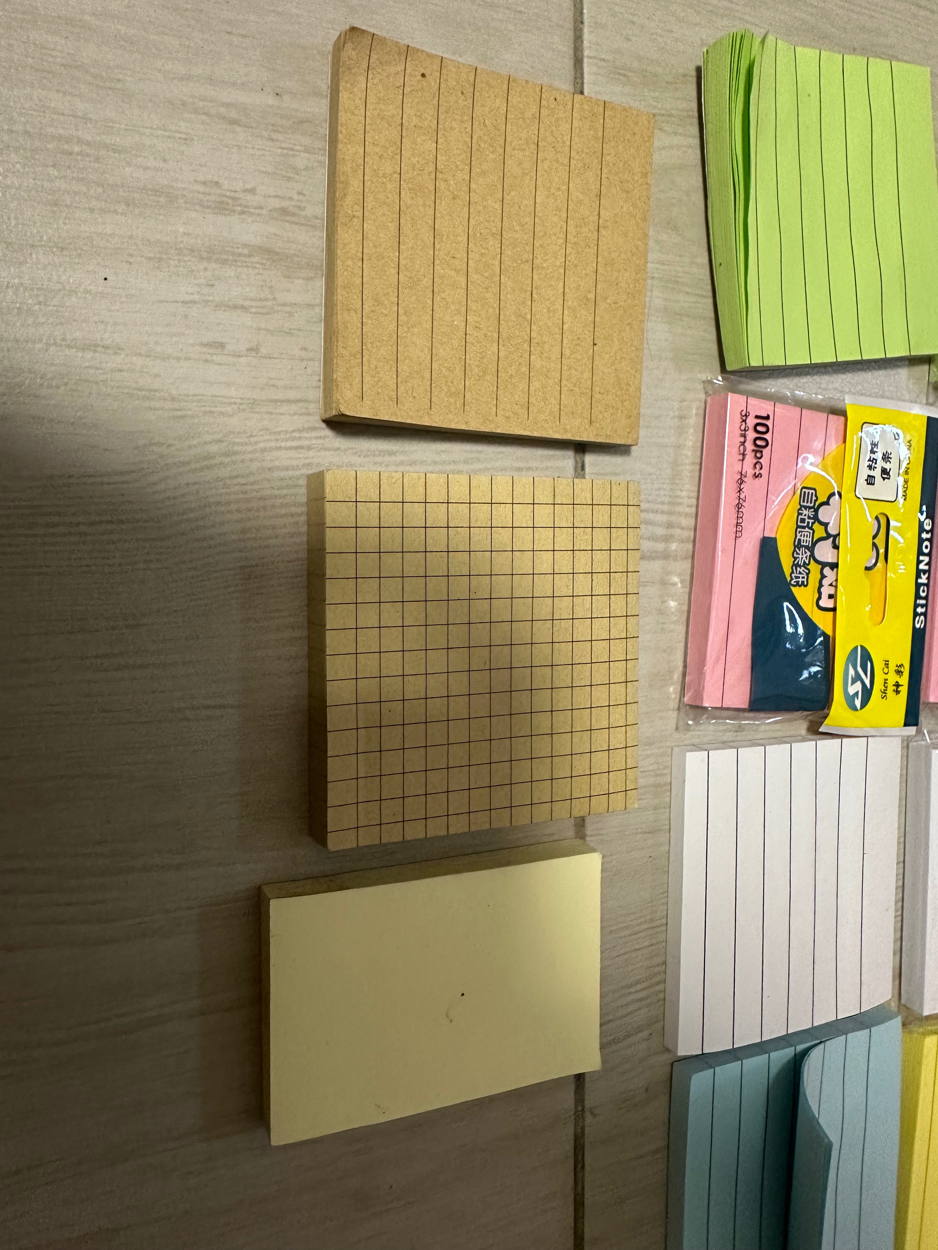 便條紙/信紙/筆記本專區