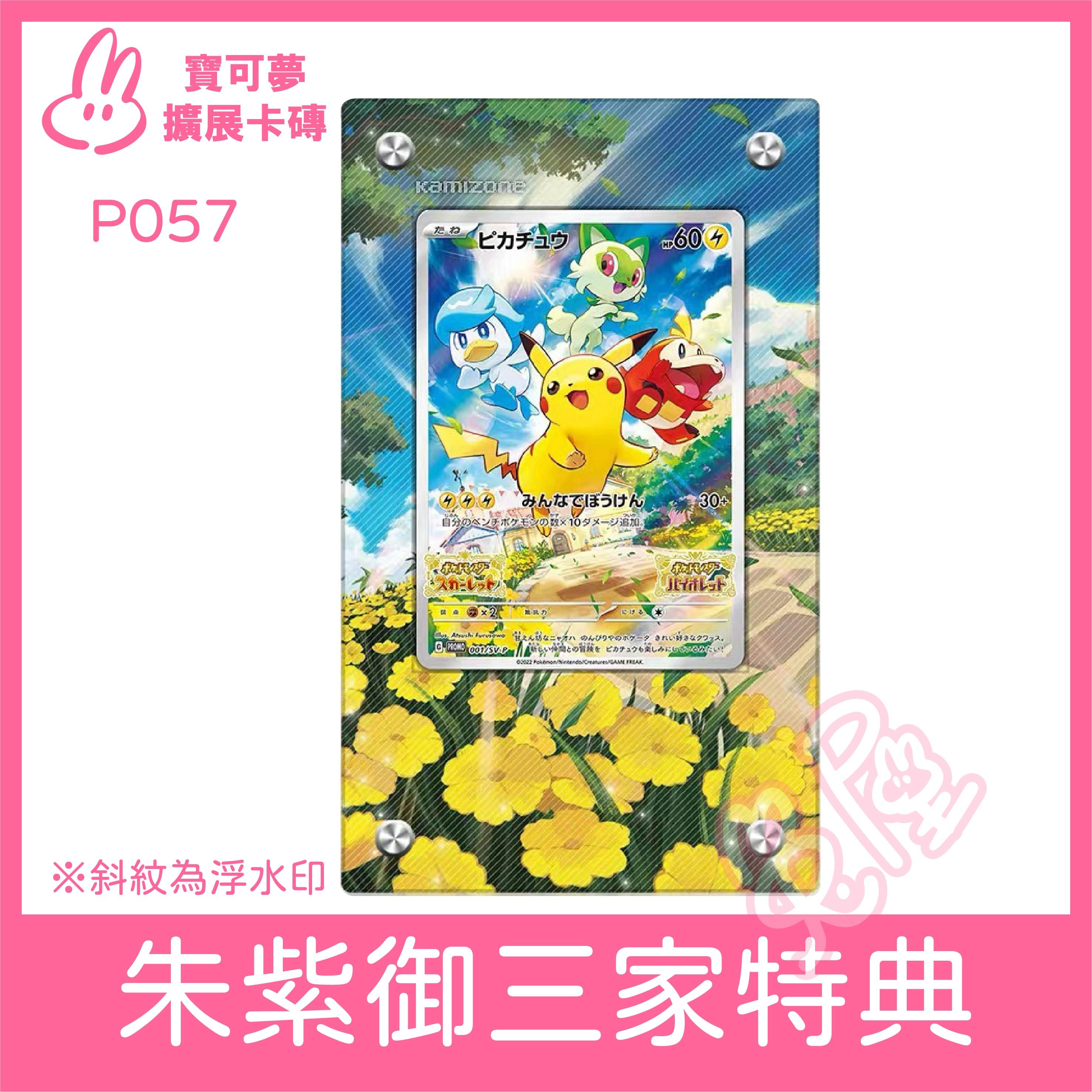 【皮卡丘】一般款/PSA款 皮卡丘 皮卡丘 寶可夢區 擴展式卡磚 展示卡磚不含卡