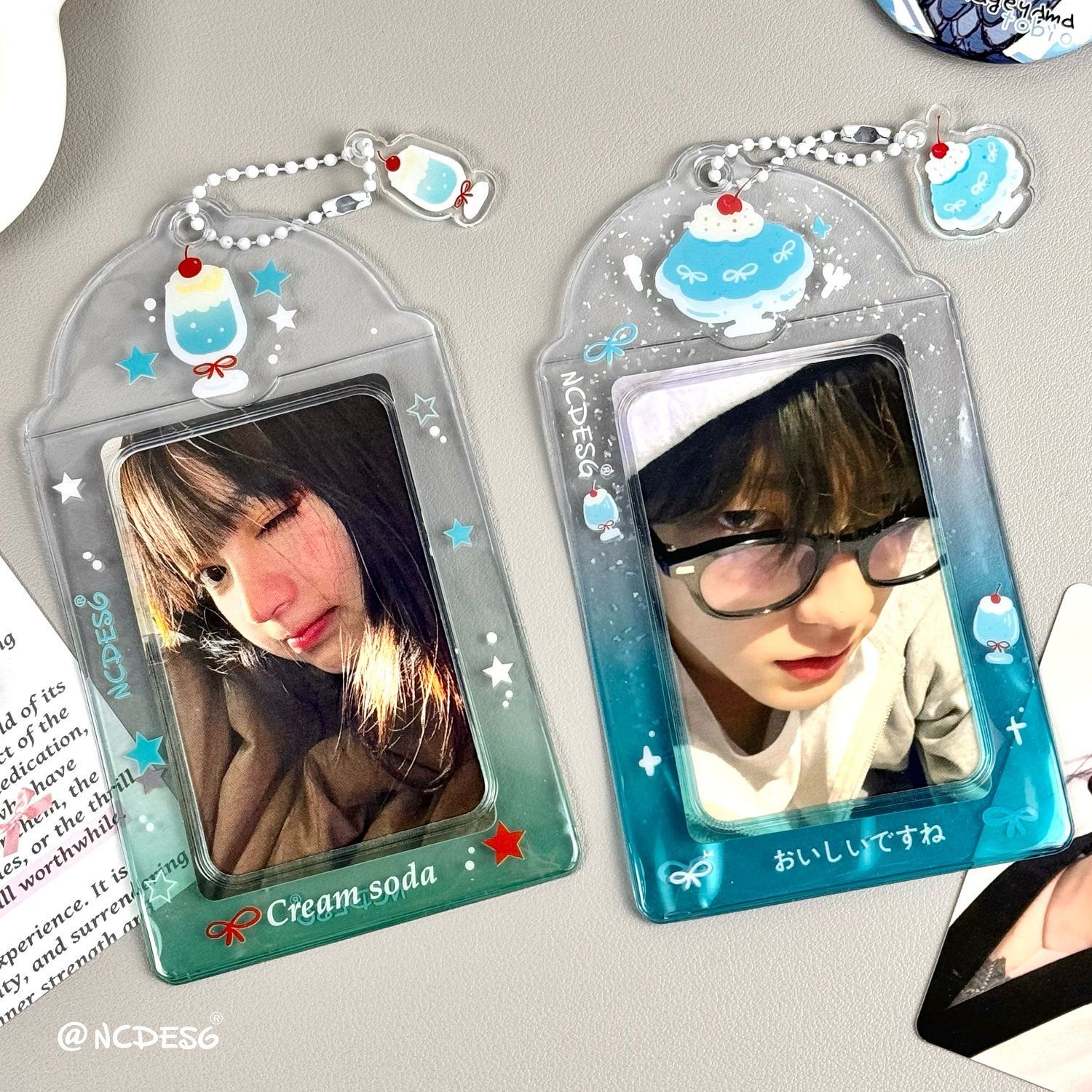 夏日汽水冰沙卡套