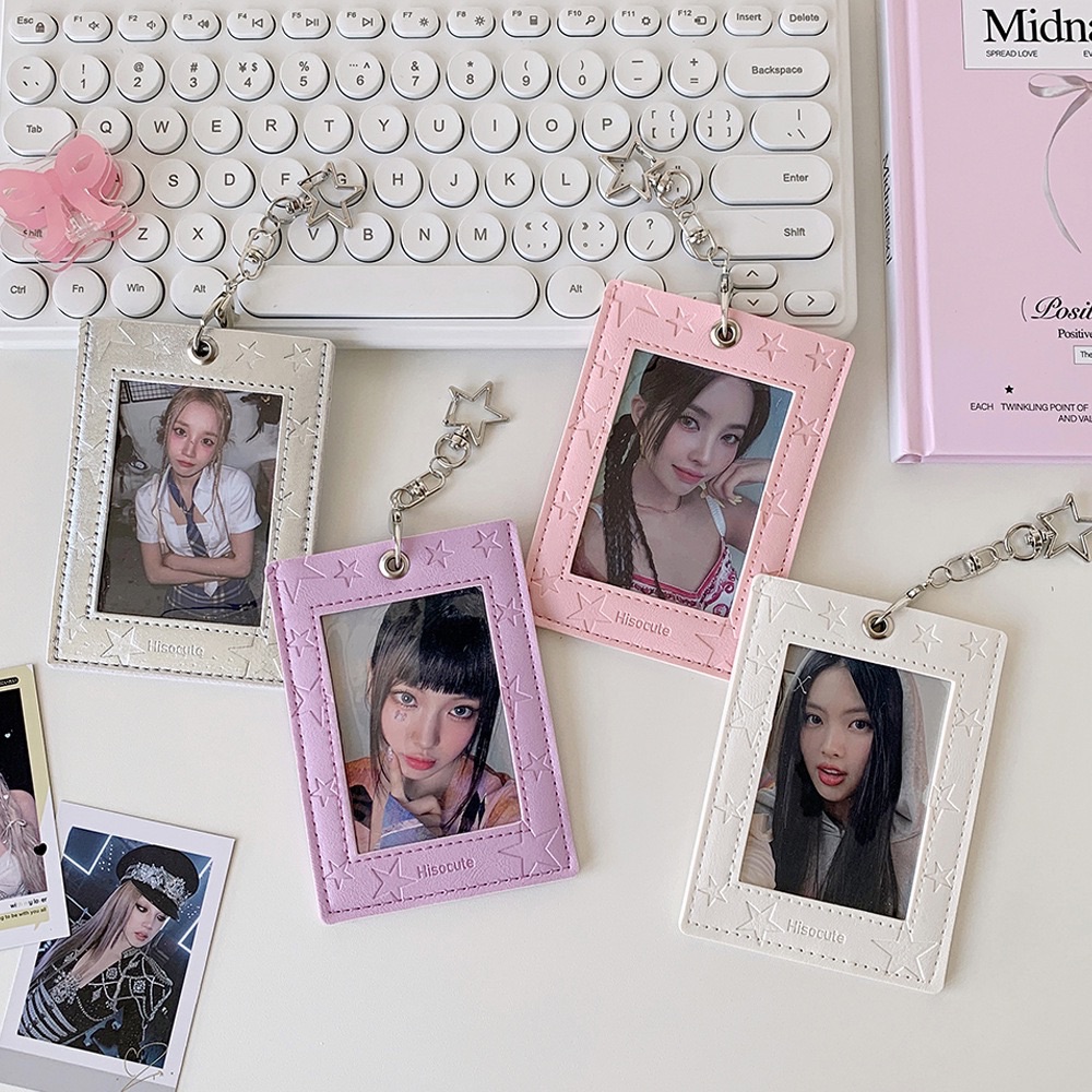 PU皮質星星壓紋卡套