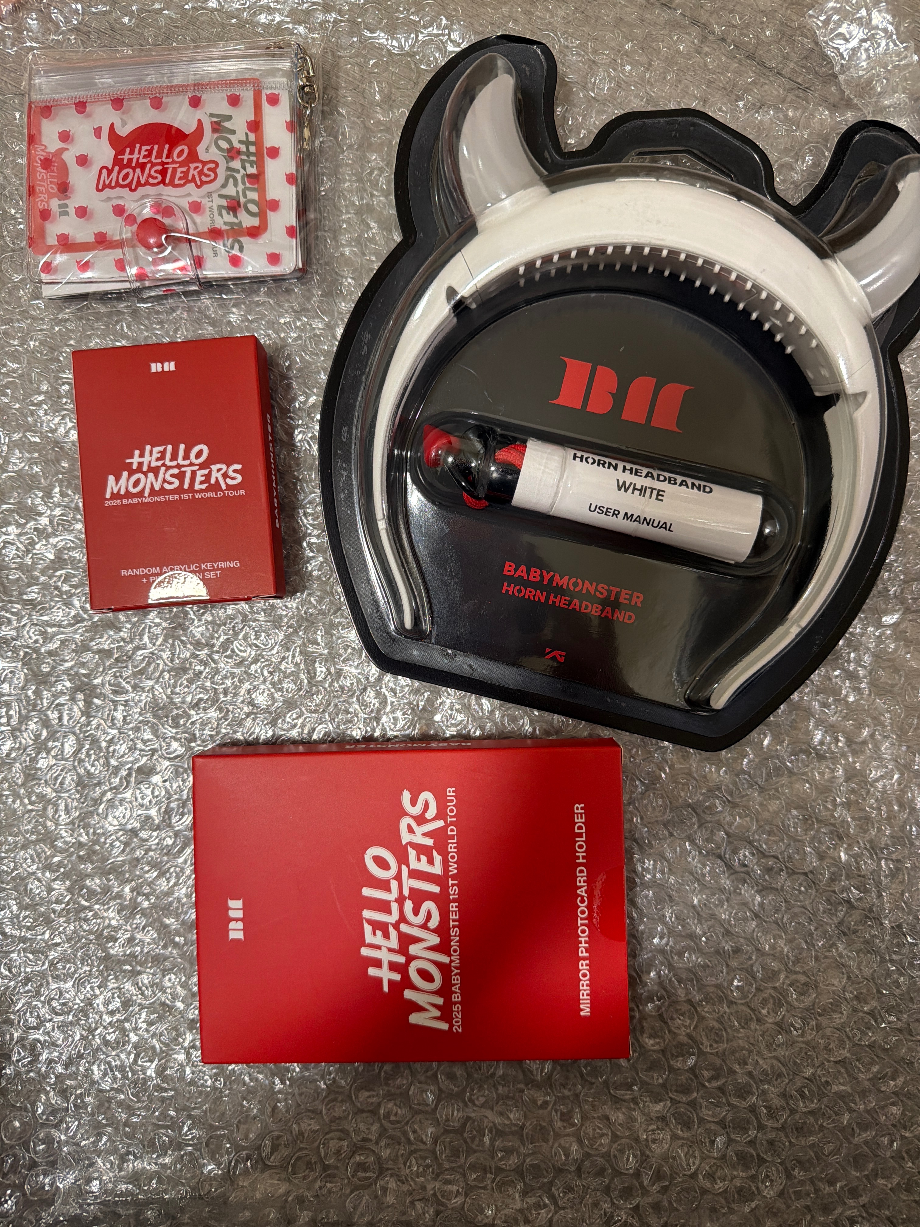 BABYMONSTER[HELLOMONSTERSTOUR]亞巡周邊 （線上團）