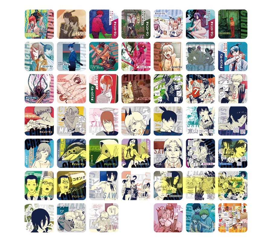 鏈鋸人原畫杯墊