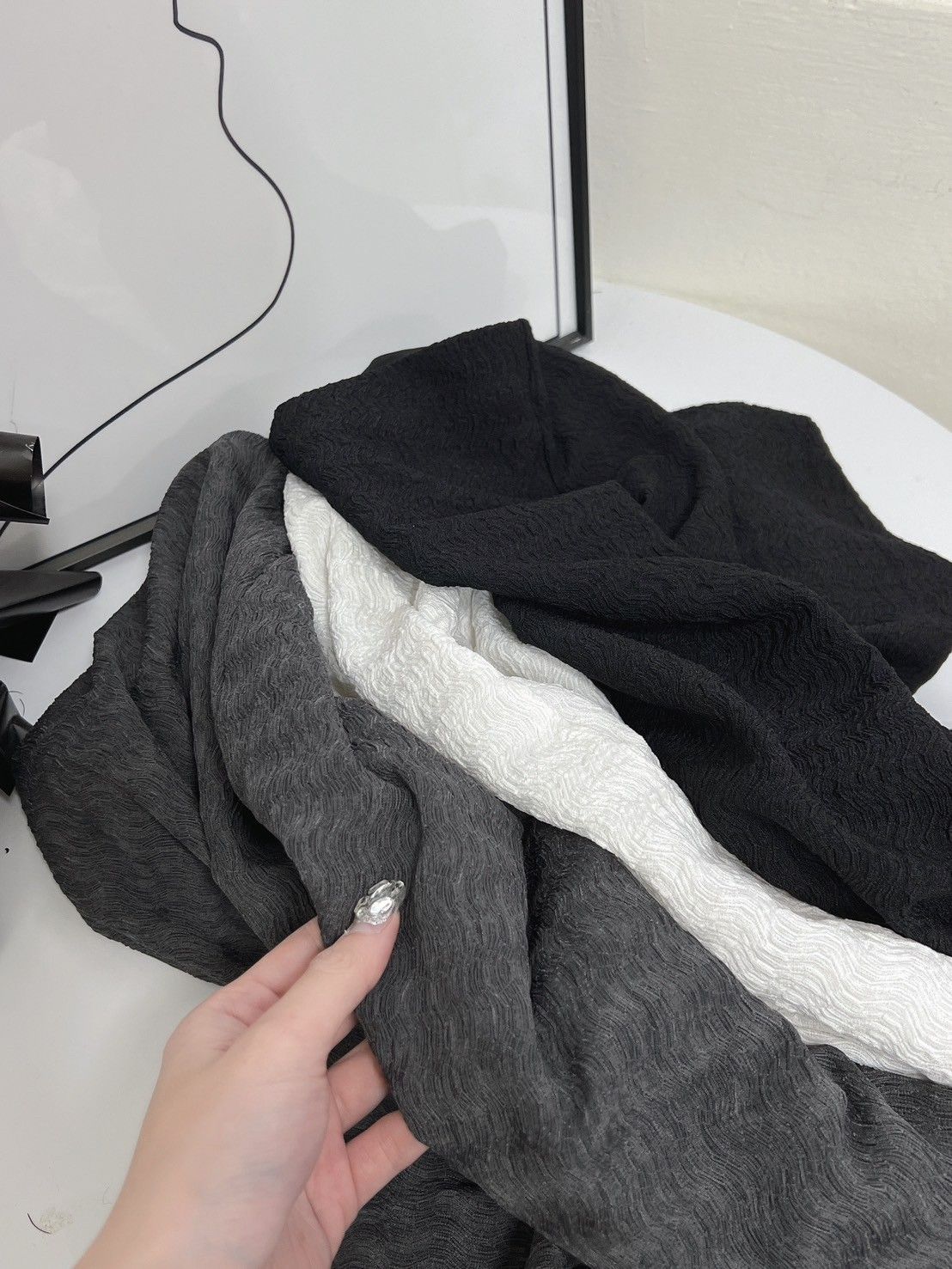 蕾絲氣質鬆緊魚尾裙