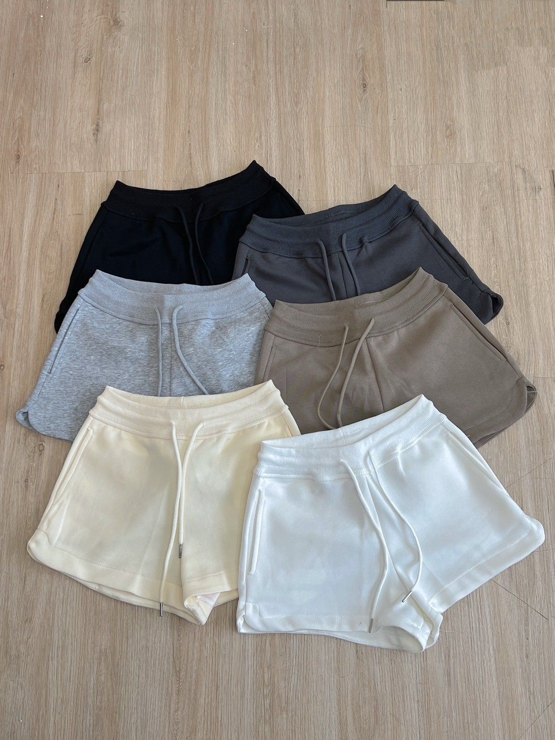 太空棉超長腿休閒短褲