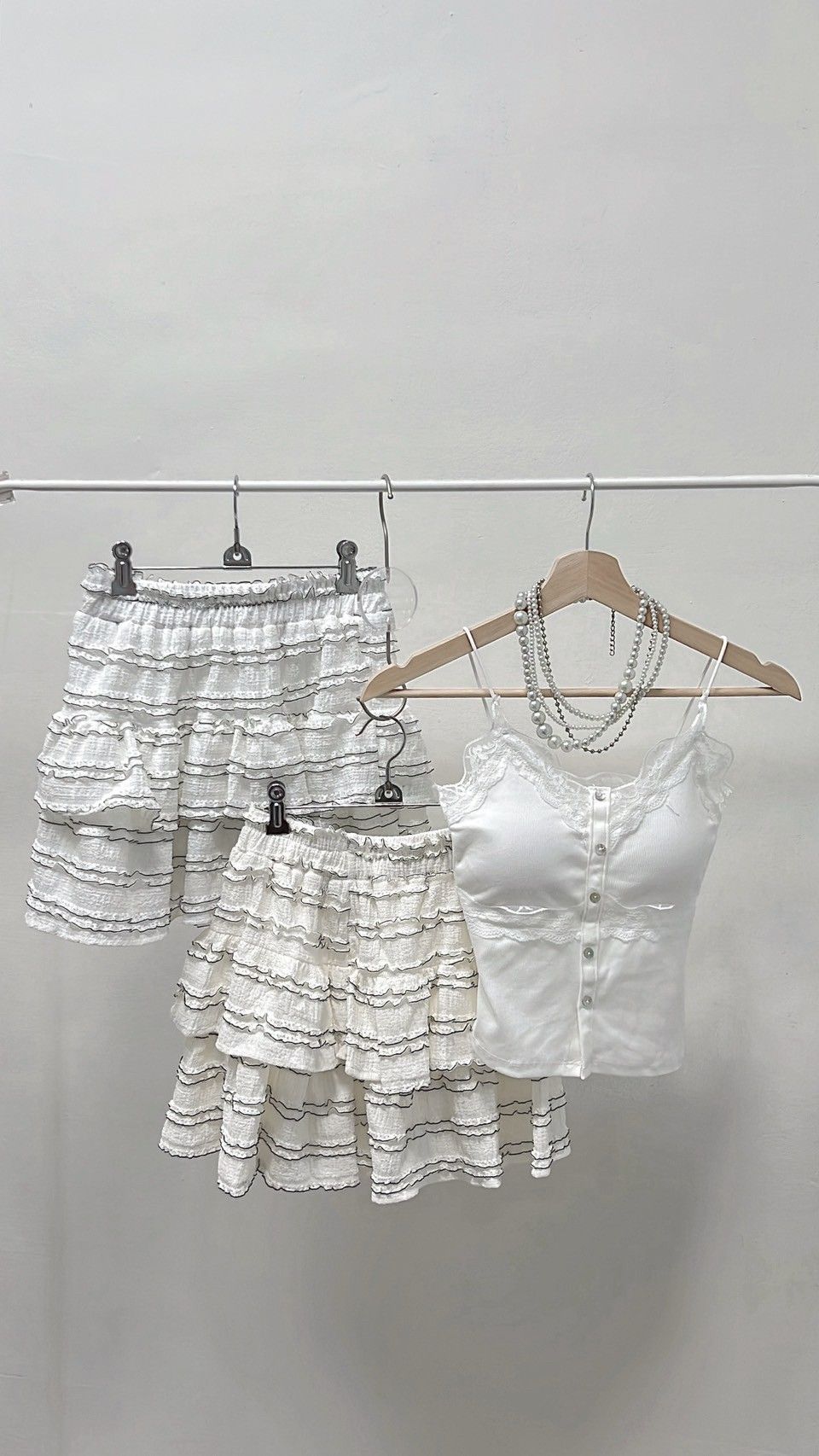 純慾系蕾絲蛋糕短裙💖