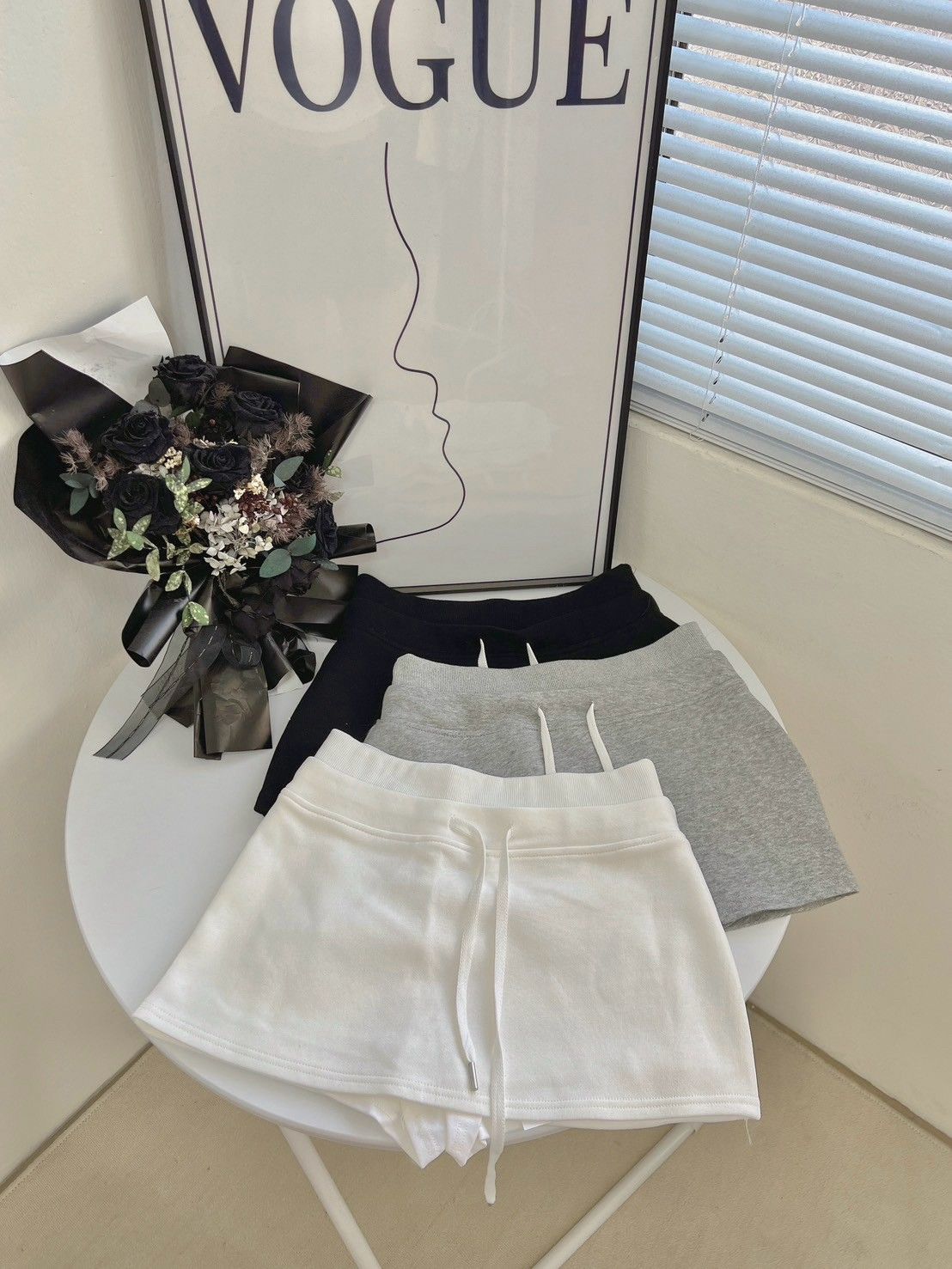 太空棉A字休閒短裙